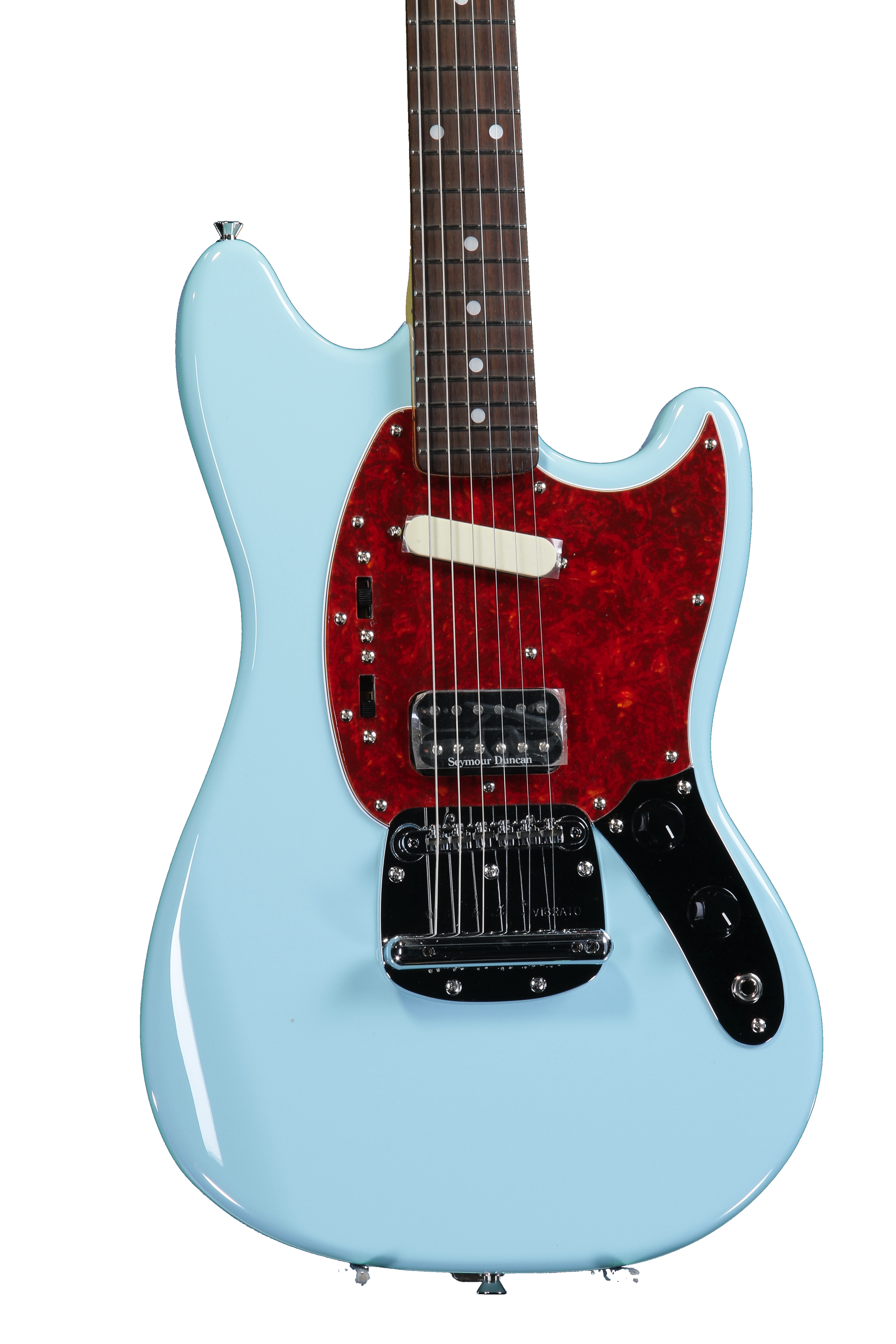 Fender Kurt Cobain Mustang - Sonic Blue | Sweetwater Fender Kurt Cobain Mustang - Sonic Blue | Sweetwater