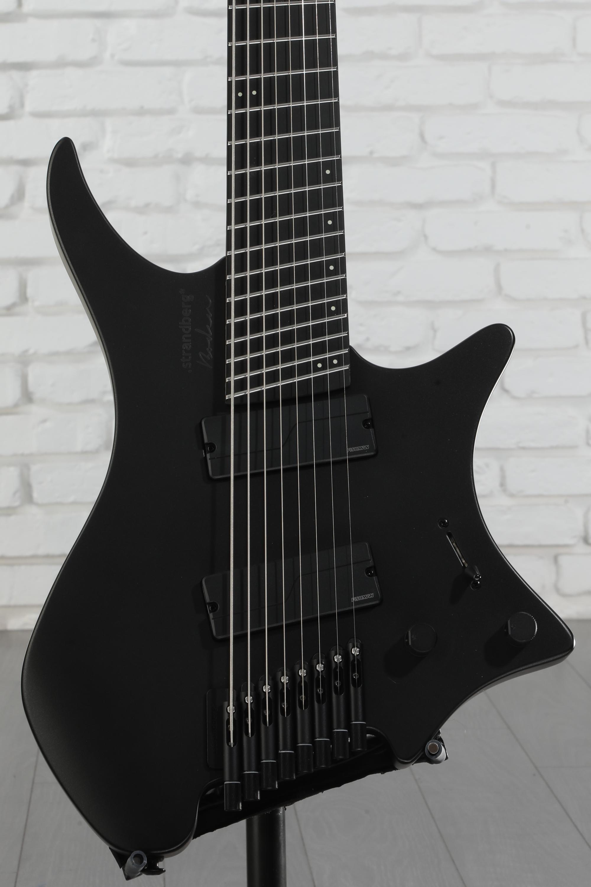 Strandberg Boden Metal NX 8 Electric Guitar - Black Granite