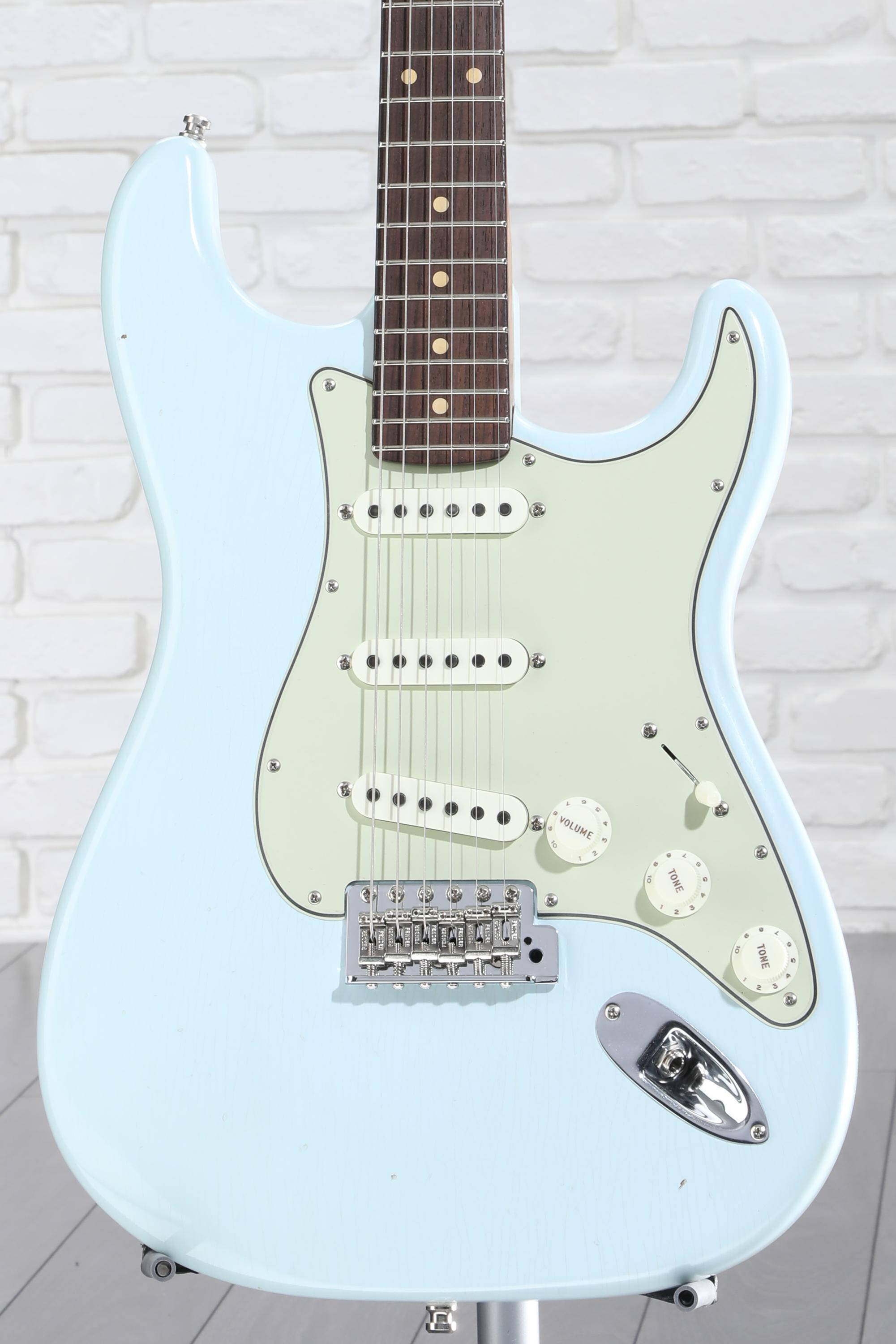 ☆SonicBlue Relic Multilayer Stratocaster