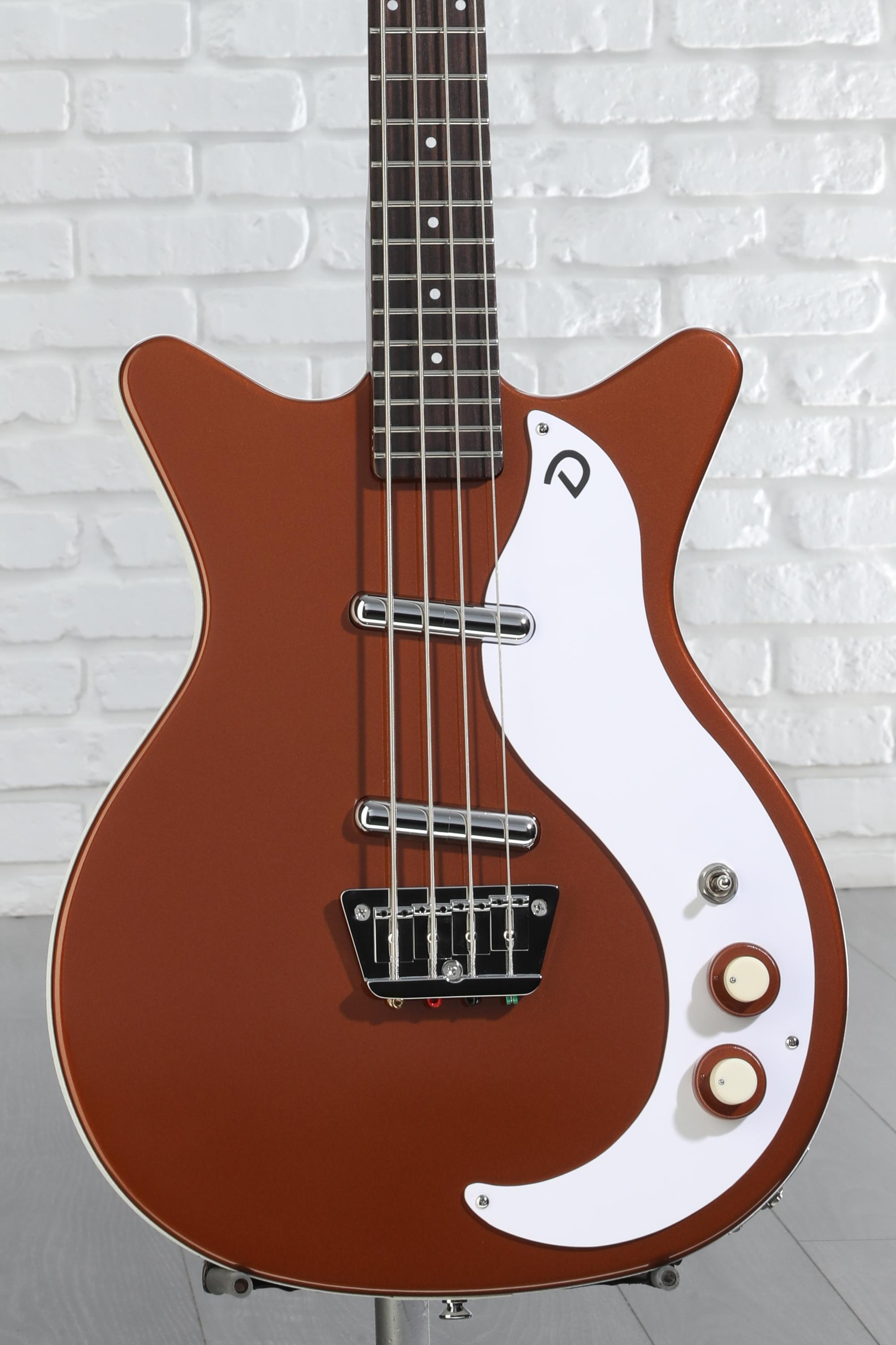 ダンエレクトロ　59DC Danelectro '59DC Short Scale Bass Guitar - Copper | Sweetwater