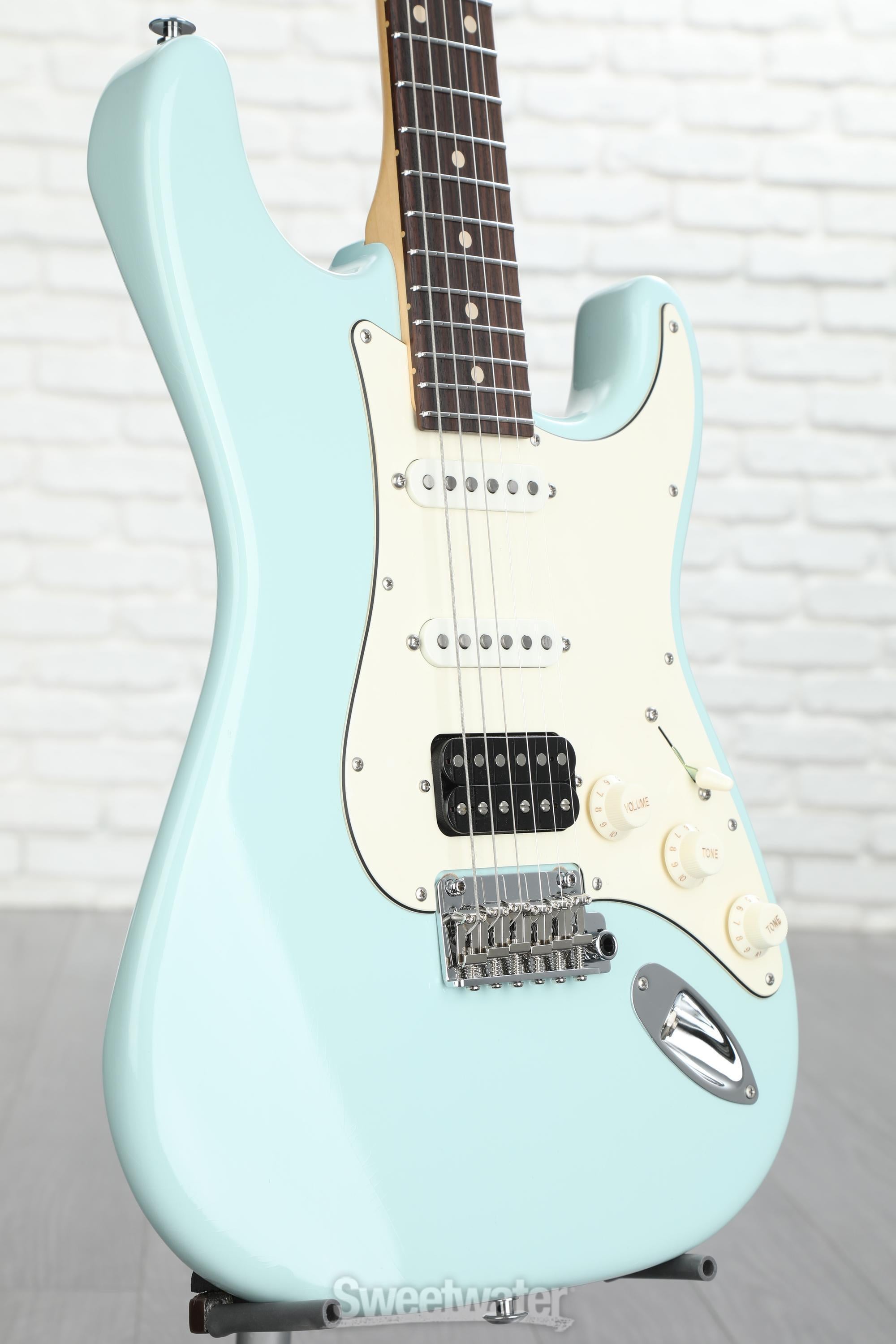 Suhr Classic S Antique HSS Electric Guitar - Sonic Blue, Light
