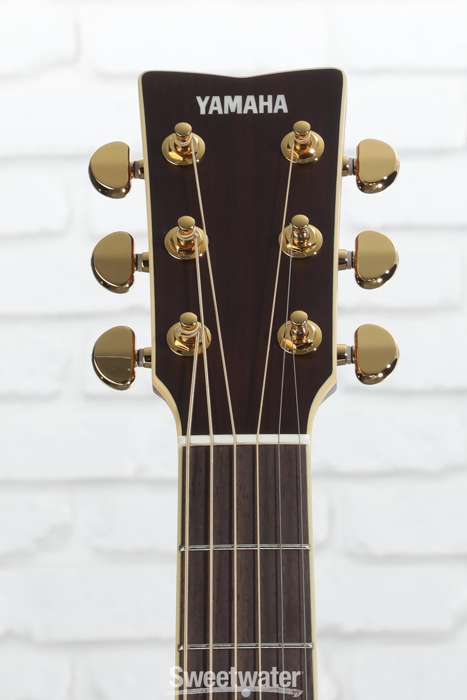 Yamaha LL6 ARE Original Jumbo Acoustic Guitar - Brown