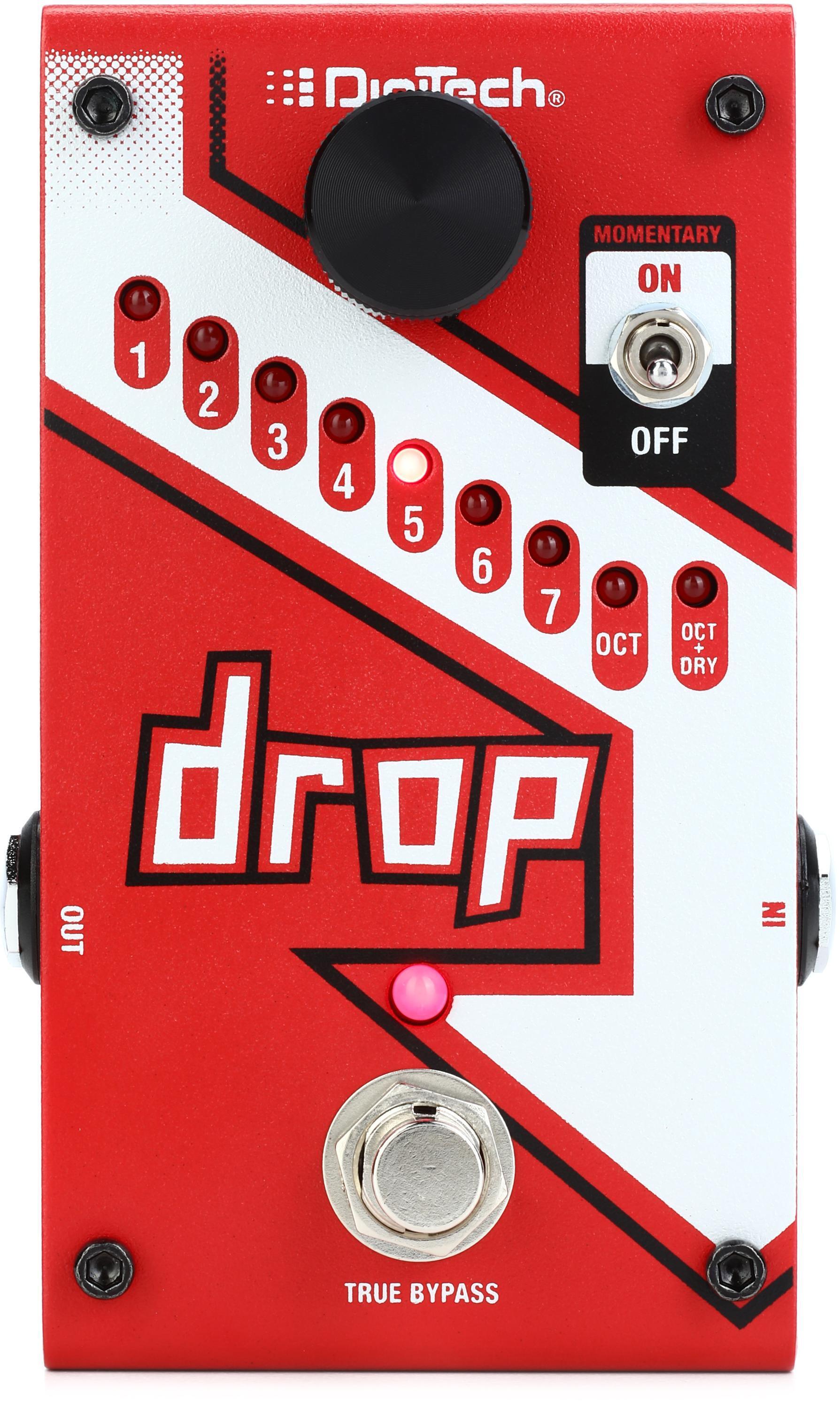 tæt Merchandising Arving DigiTech Drop Polyphonic Drop Tune Pitch-Shift Pedal | Sweetwater
