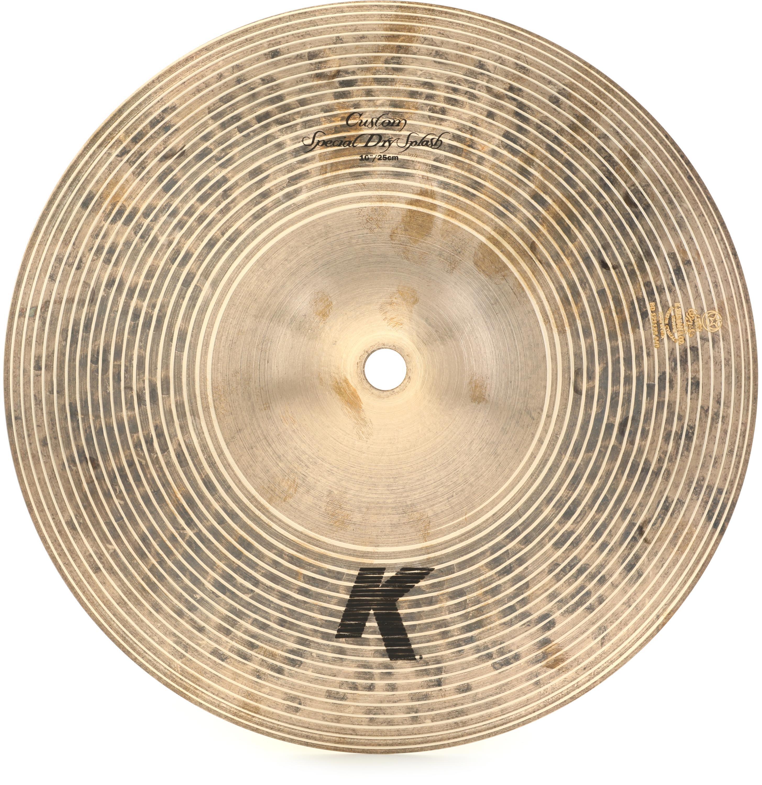 Zildjian 10 inch K Custom Special Dry Splash Cymbal | Sweetwater