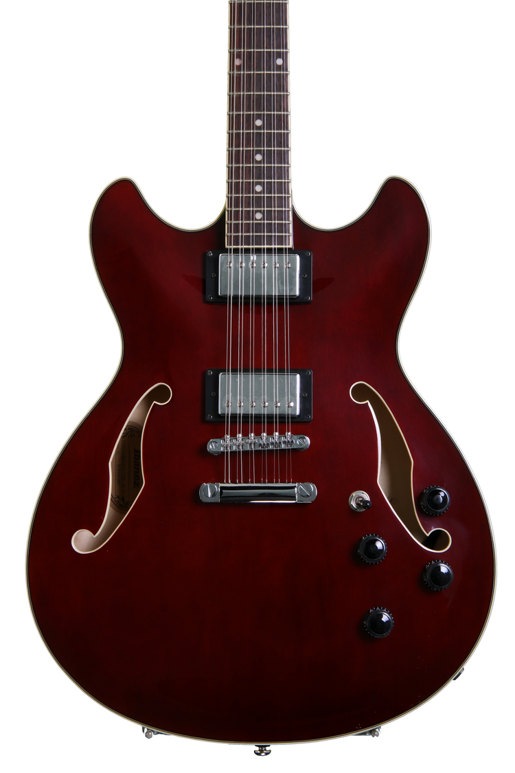 Ibanez Artcore AS7312 12-string - Transparent Cherry Red | Sweetwater