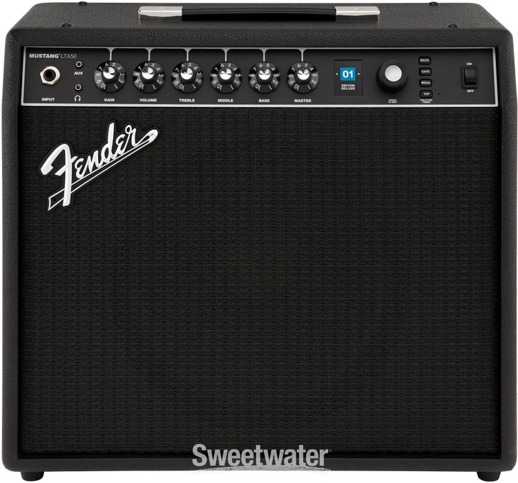 Fender Mustang LTX50 50-watt 1 x 12-inch Combo Amplifier