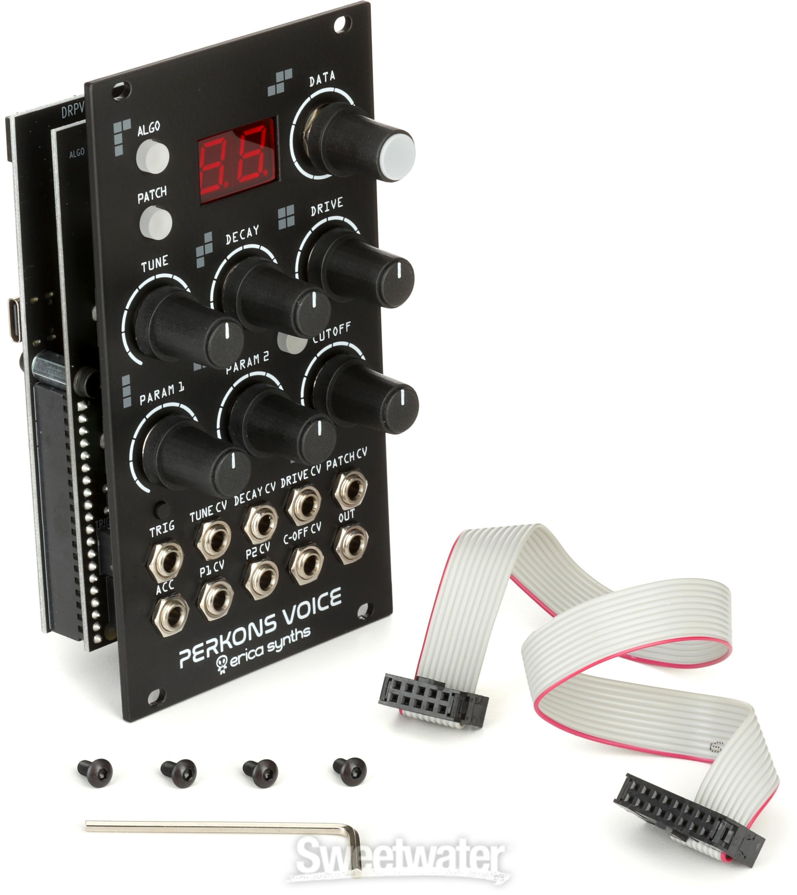 Erica Synths Perkons Voice Drum Machine Eurorack Module