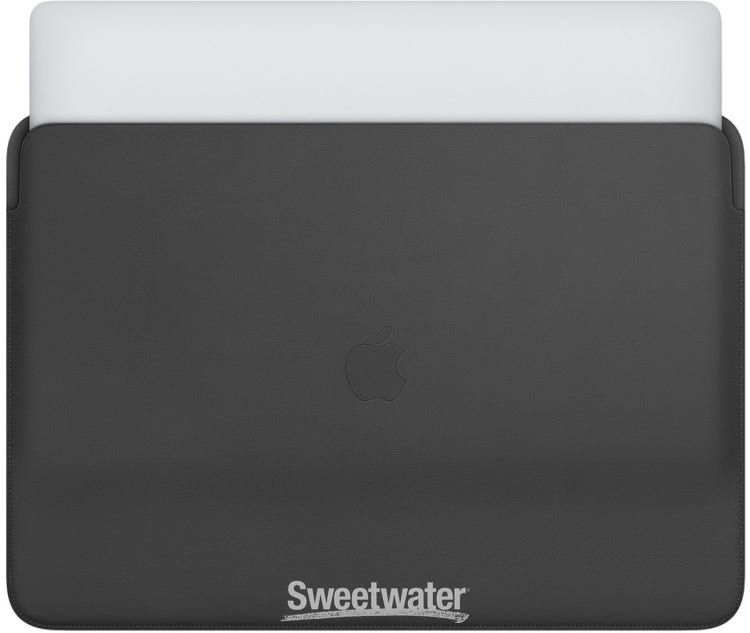 Apple Leather Sleeve for 16-inch MacBook Pro Black Sweetwater