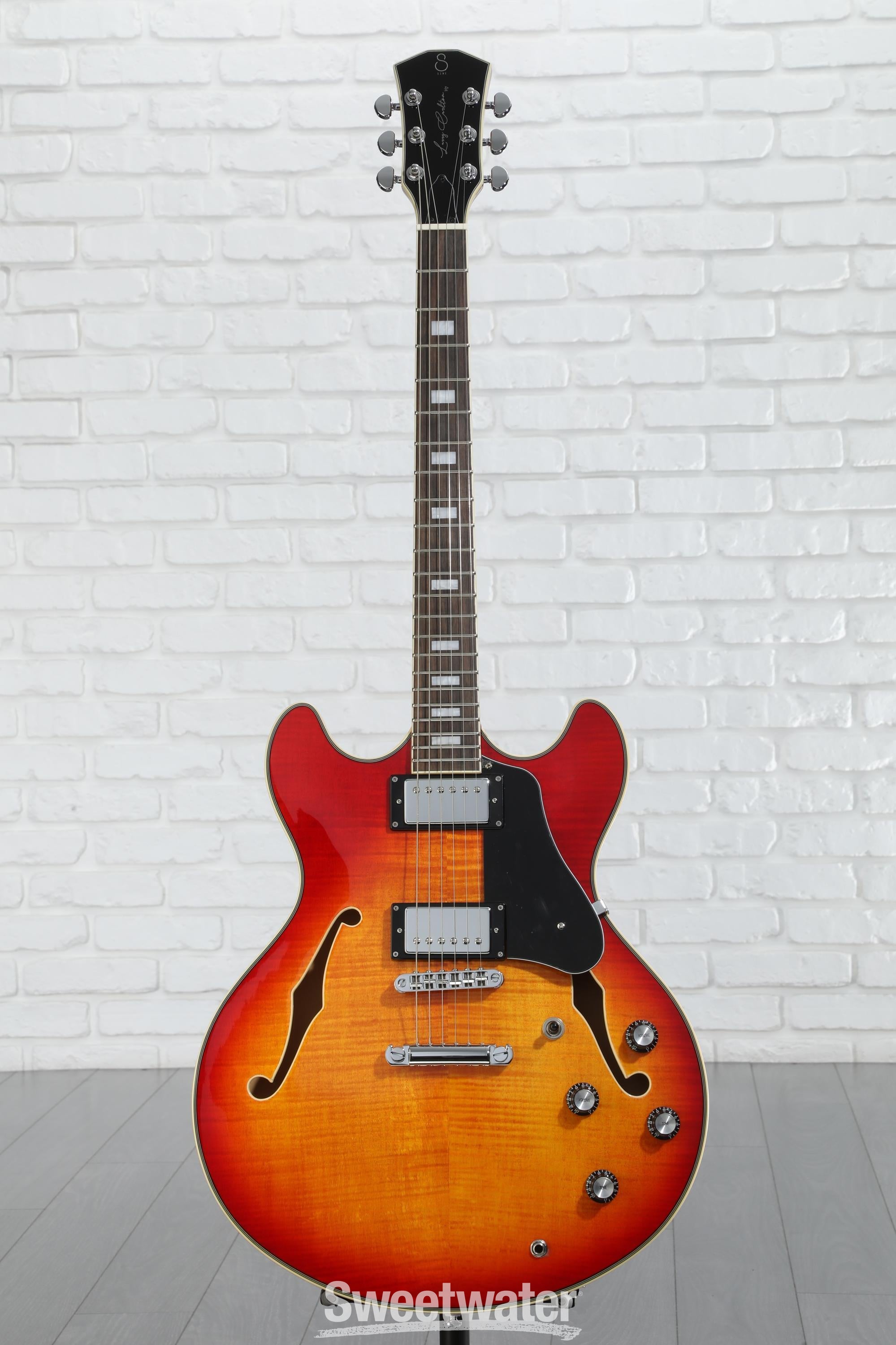 【公式ショップ】 Sire Larry Carlton H7 Semi-hollow Electric Guitar - Cherry ギター