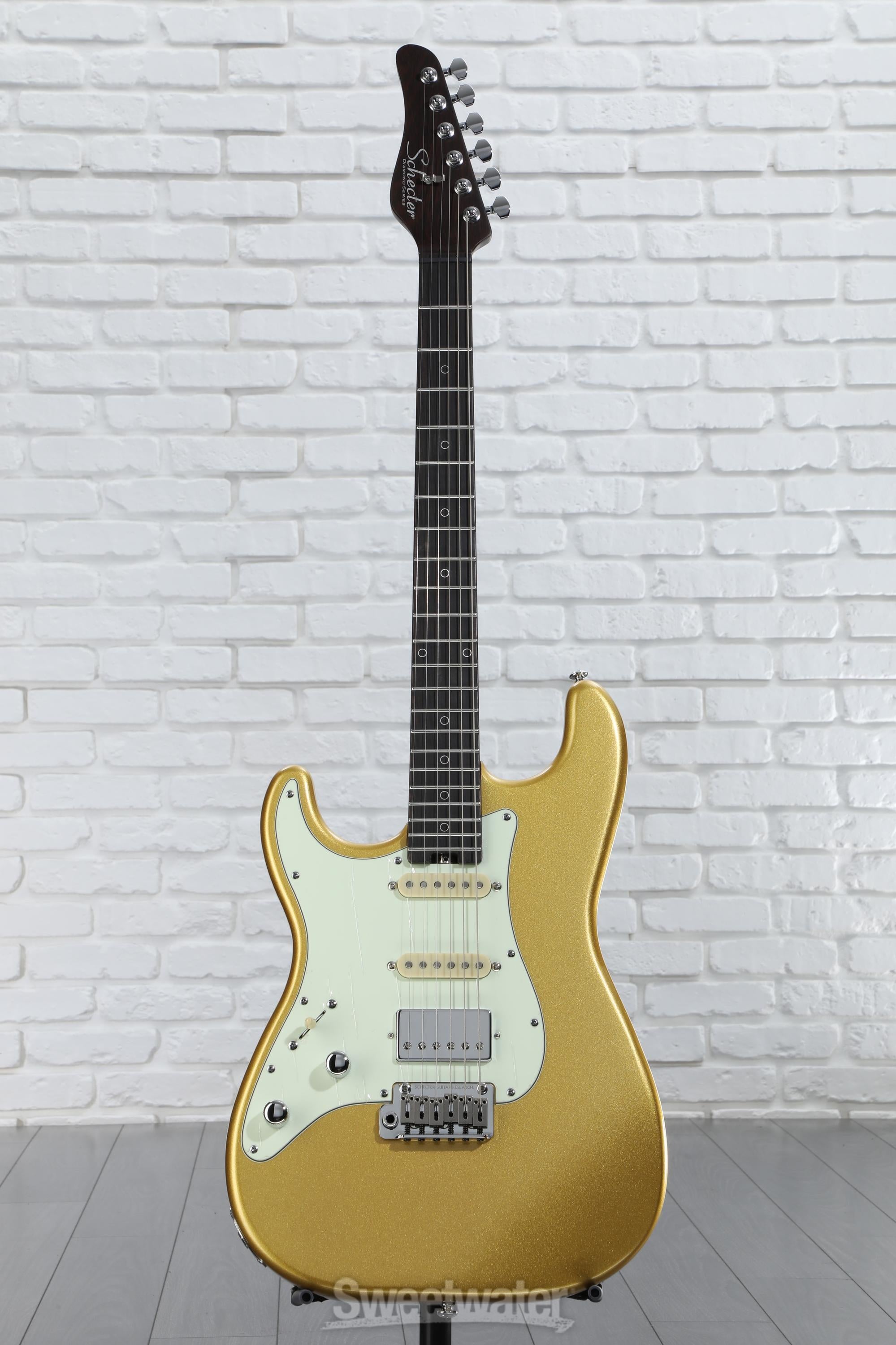 Schecter Nick Johnston Traditional HSS 10th Anniversary Left