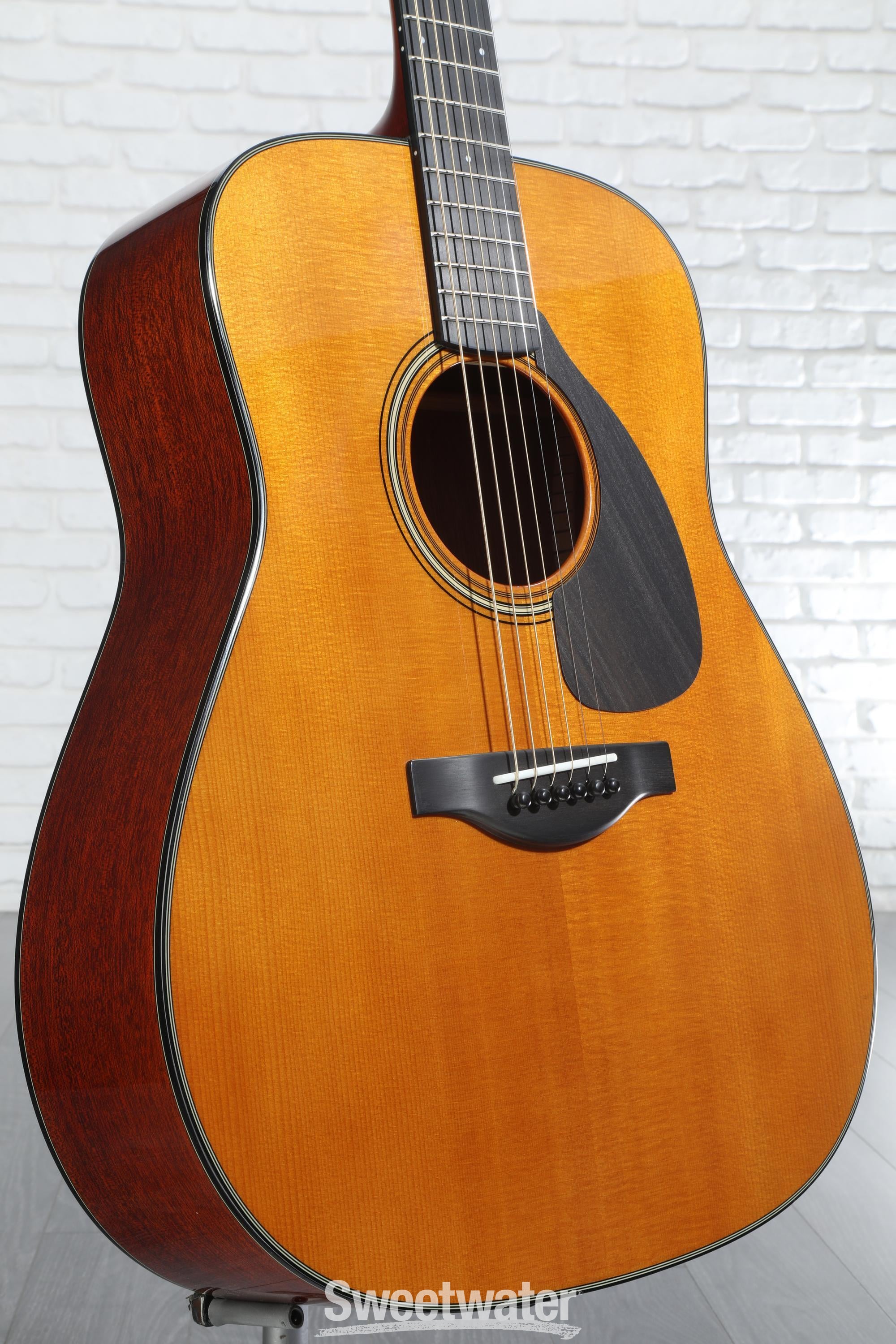 YAMAHA ＦＧ５ Yamaha FG5 Red Label Acoustic Guitar - Natural | Sweetwater