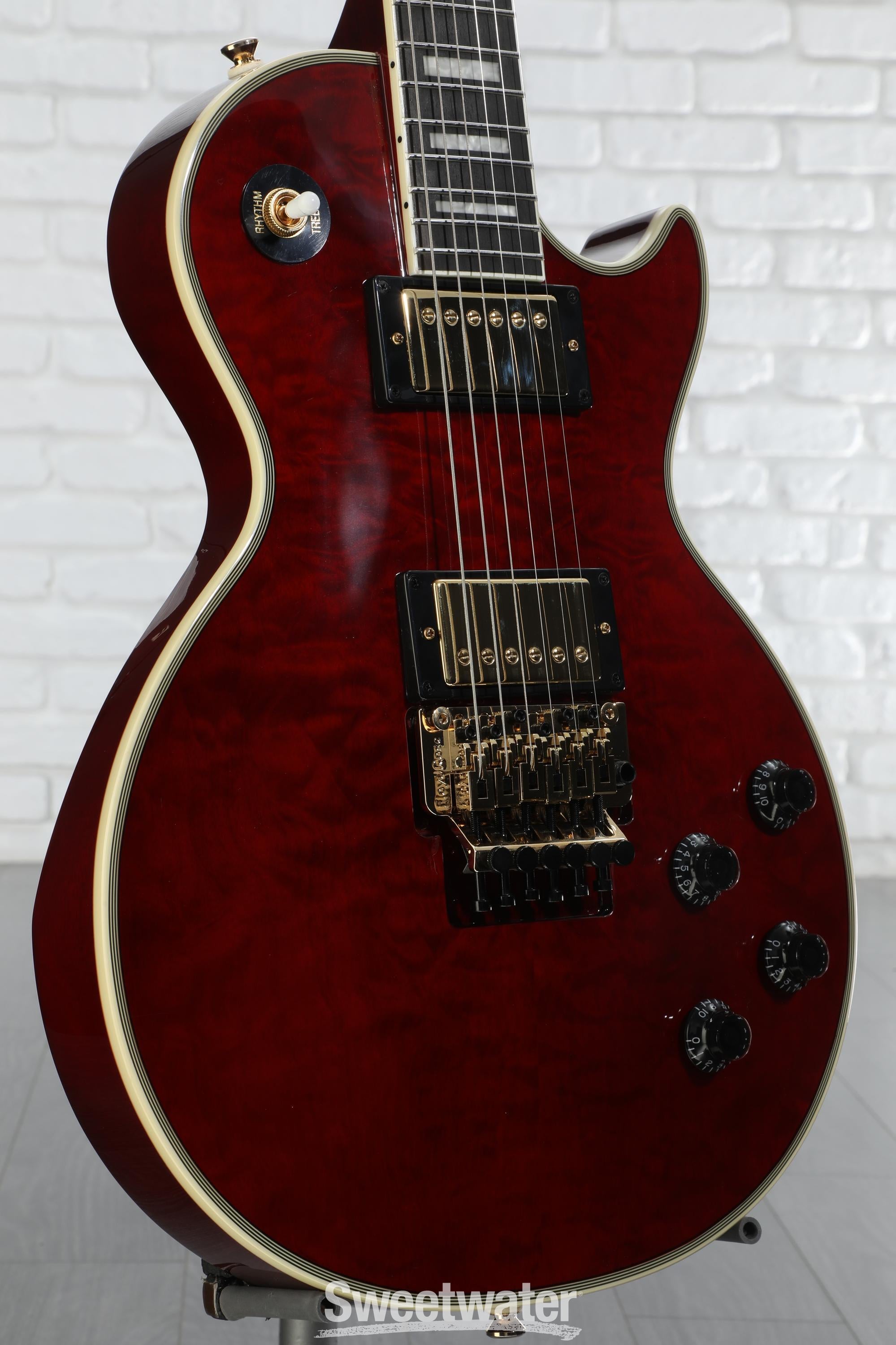 エピフォン レスポールカスタム Alex Lifeson Axcess Epiphone Alex Lifeson Les Paul Custom Axcess Electric Guitar