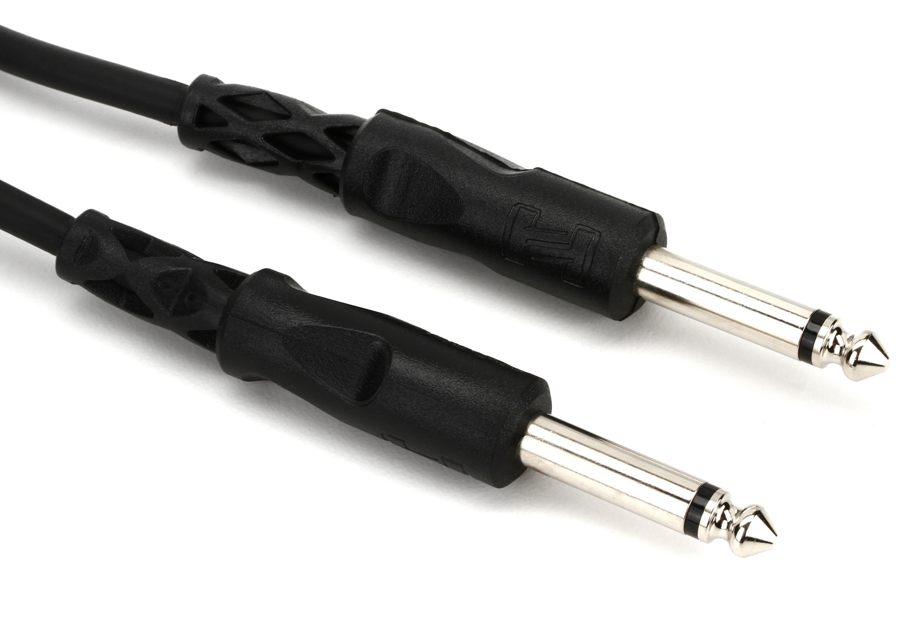 Photo of Hosa CPP-115 Interconnect Cable - 1/4-inch TS Male to 1/4-inch TS Male - 15 foot