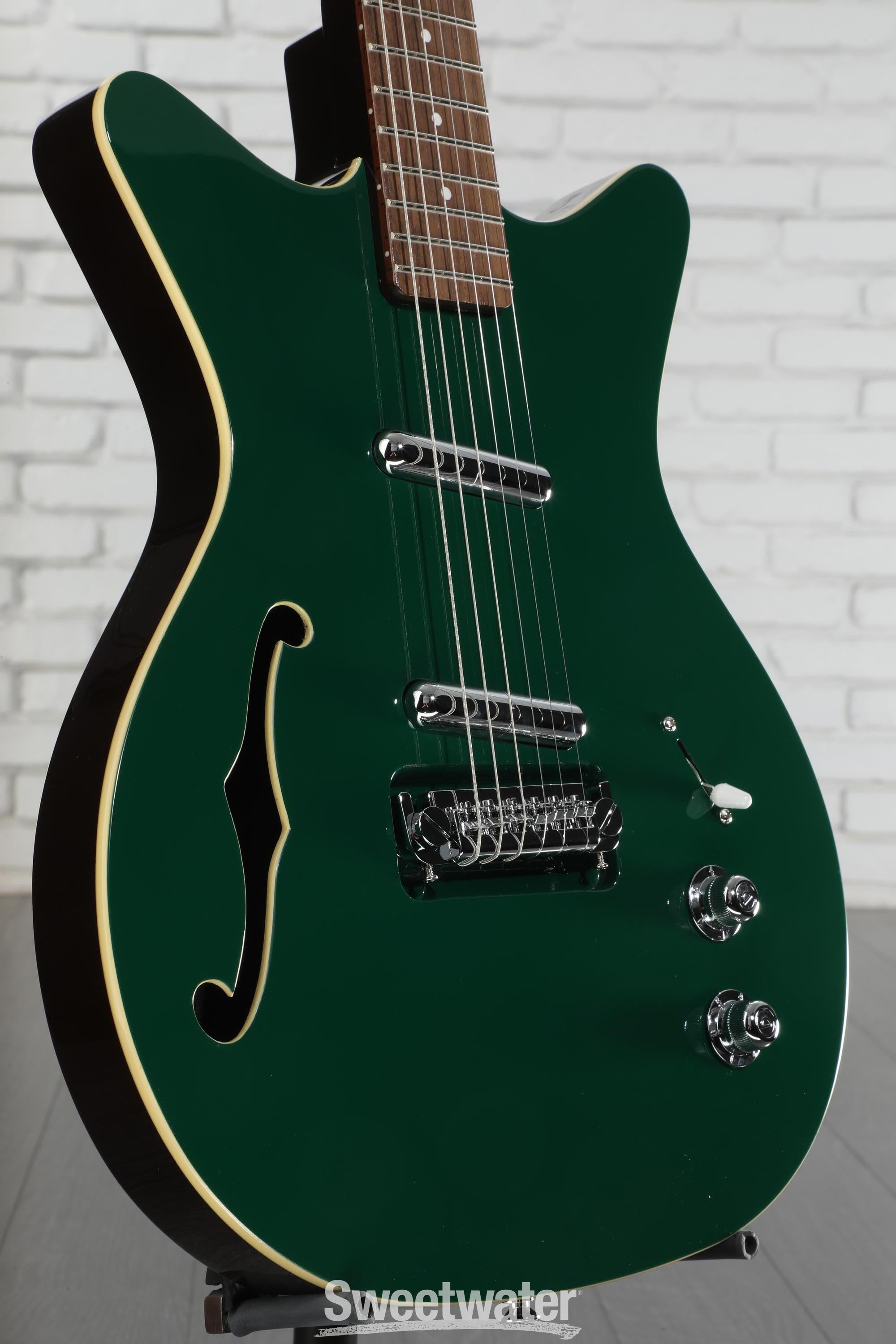 Danelectro Fifty Niner DC Semi-hollowbody Electric Guitar - Jade