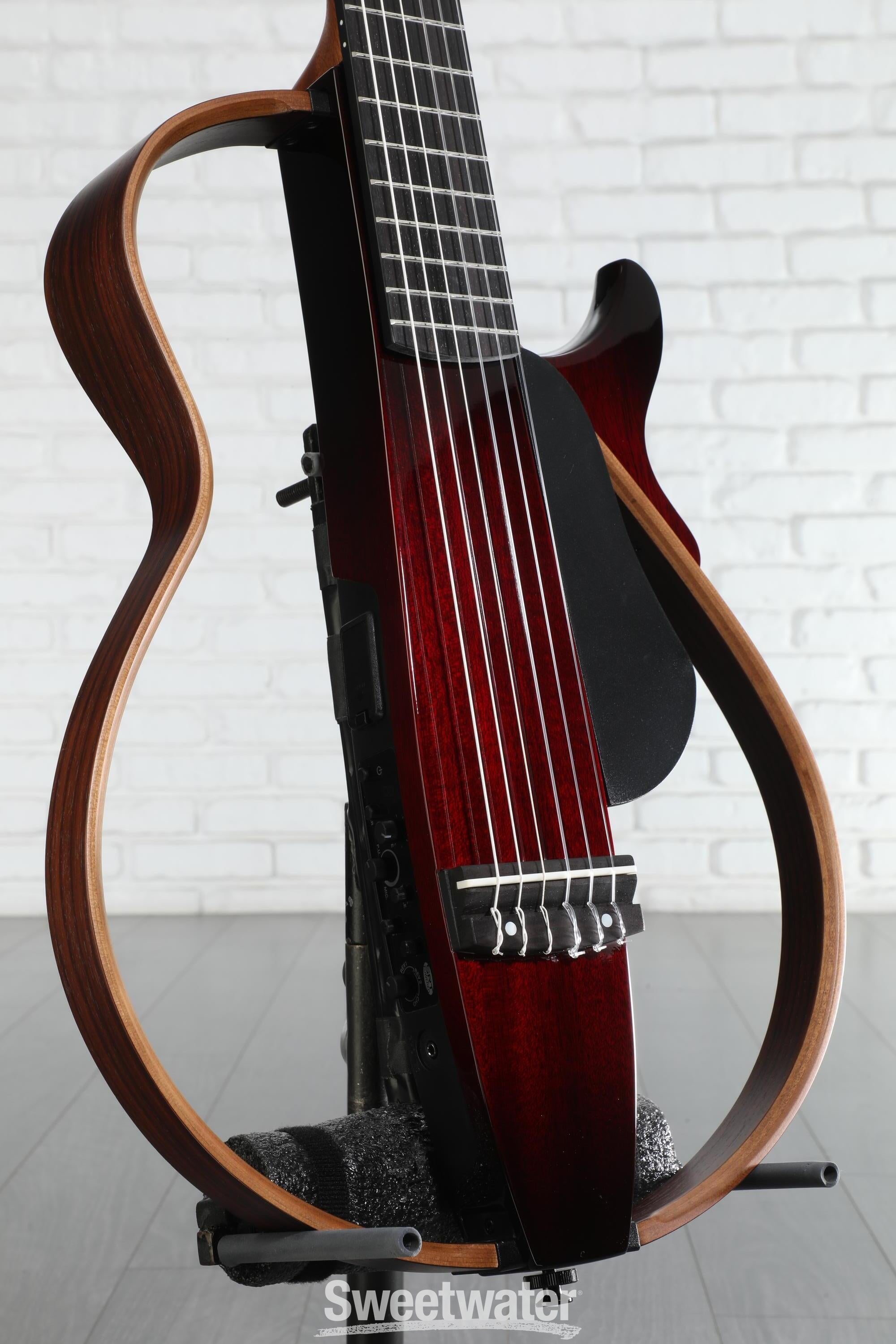 k*6様 YAMAHA SLG200N CRB Yamaha SLG200N 6-Nylon String Portable Silent Guitar (Natural) | eBay