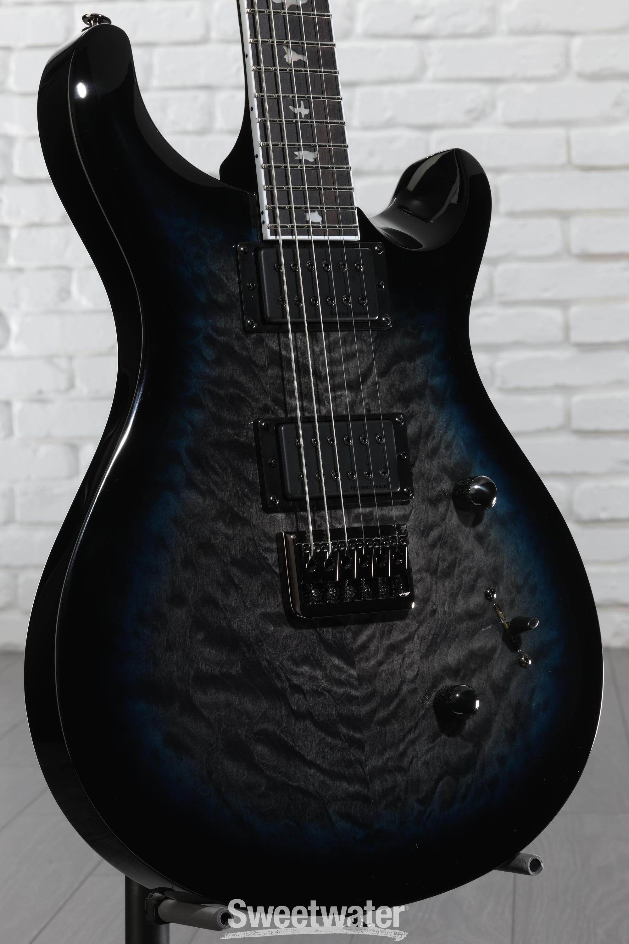 PRS SE Mark Holcomb Signature Electric Guitar - Holcomb Blue Burst