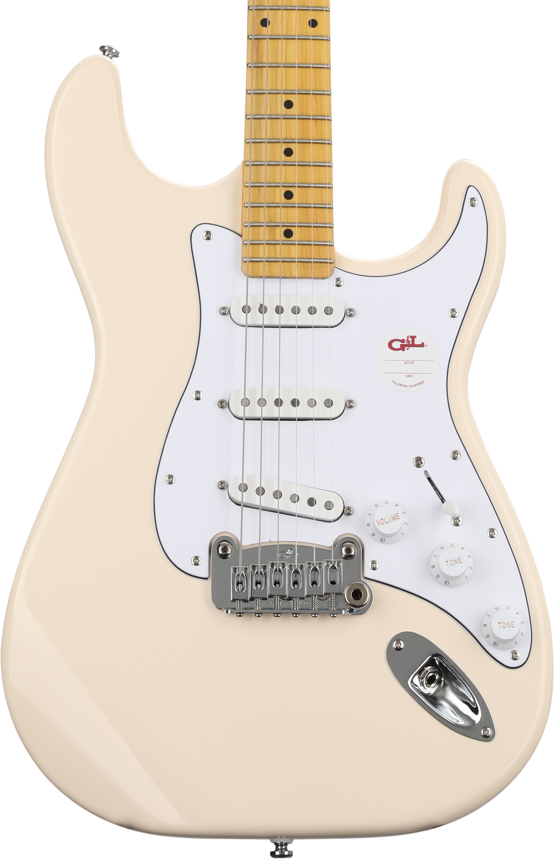 G&L Tribute Legacy Electric Guitar White, Dent and Scratch Sweetwater