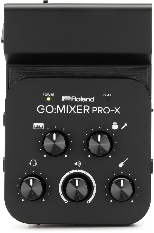 Roland GO:MIXER PRO-X Audio Mixer for Smartphones