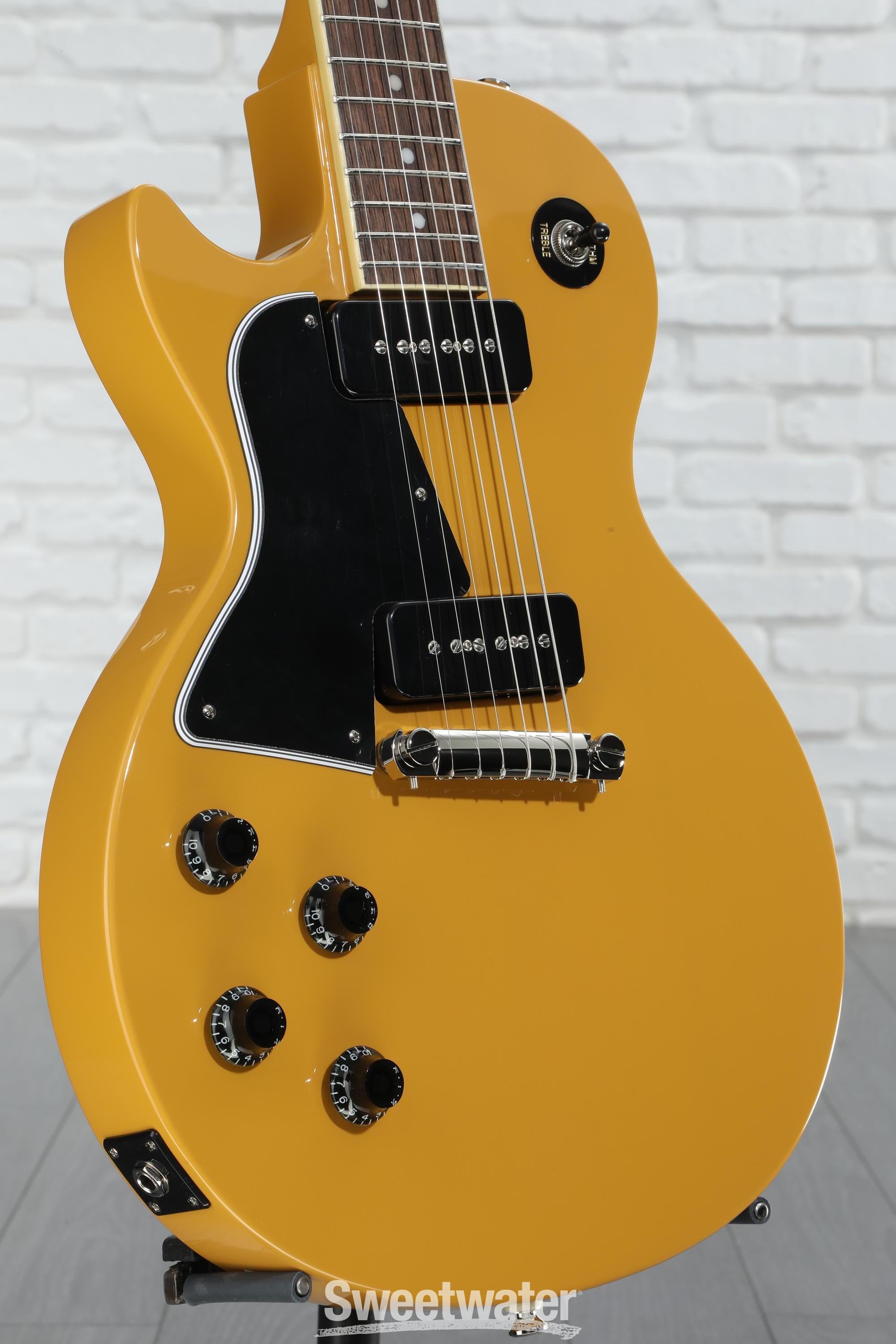 Epiphone Les Paul SL SY Melody Maker Electric Guitar, Sunset