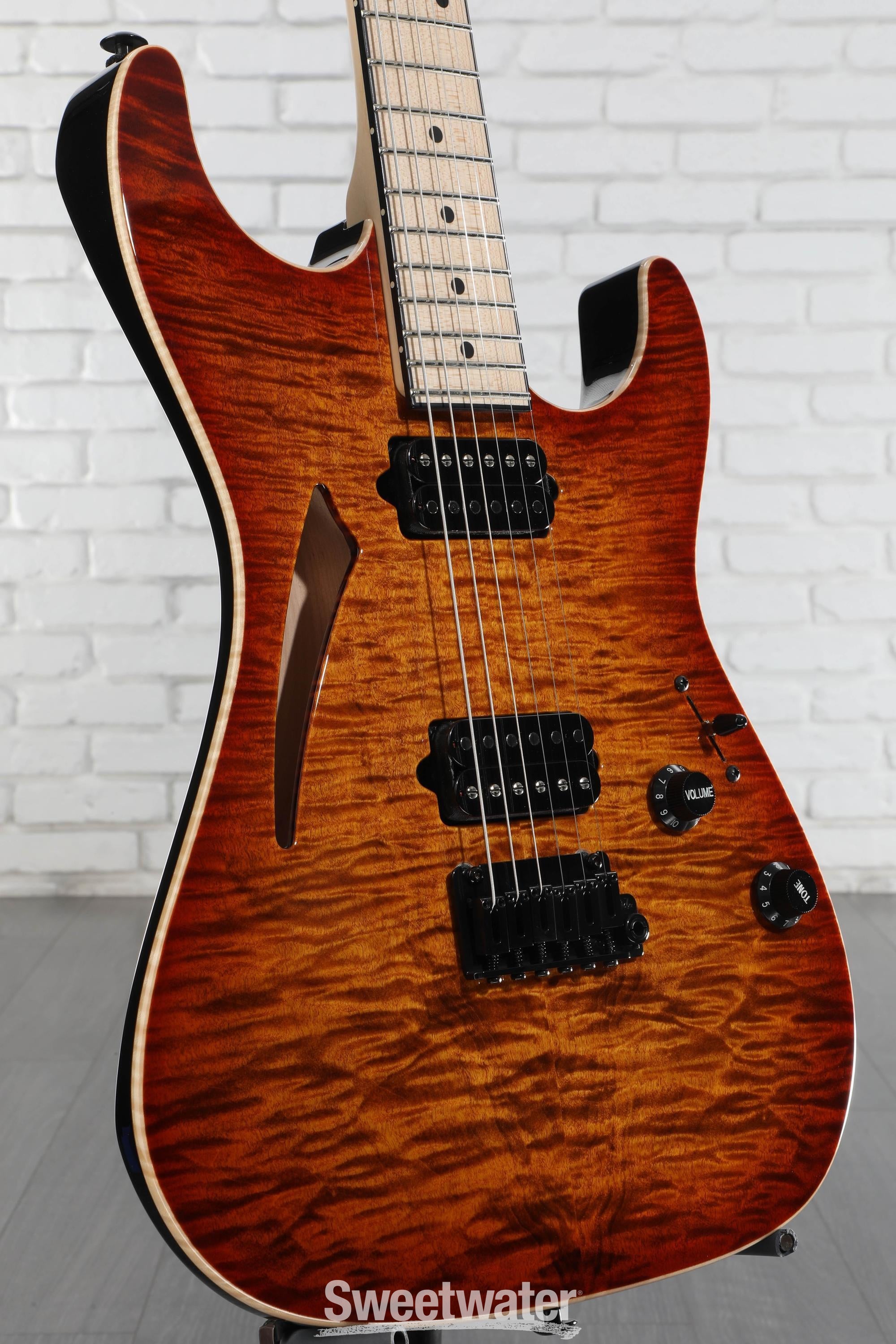 Suhr Custom Standard Electric Guitar - Copperhead Burst