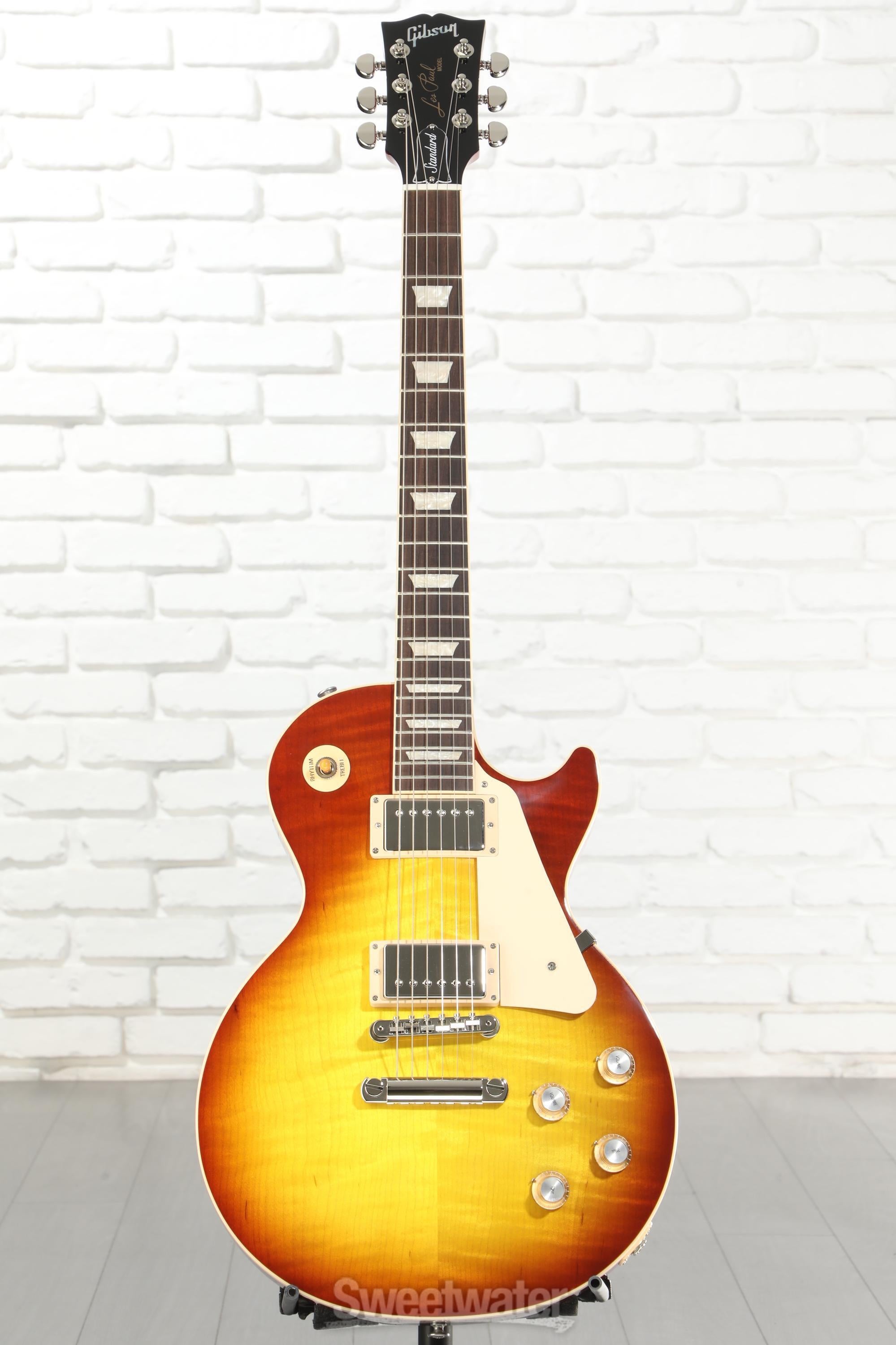 Gibson Les Paul Standard '60s Electric Guitar - Iced Tea | Sweetwater