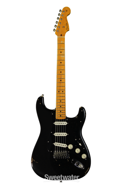 Legend David Gilmour guitar strap black