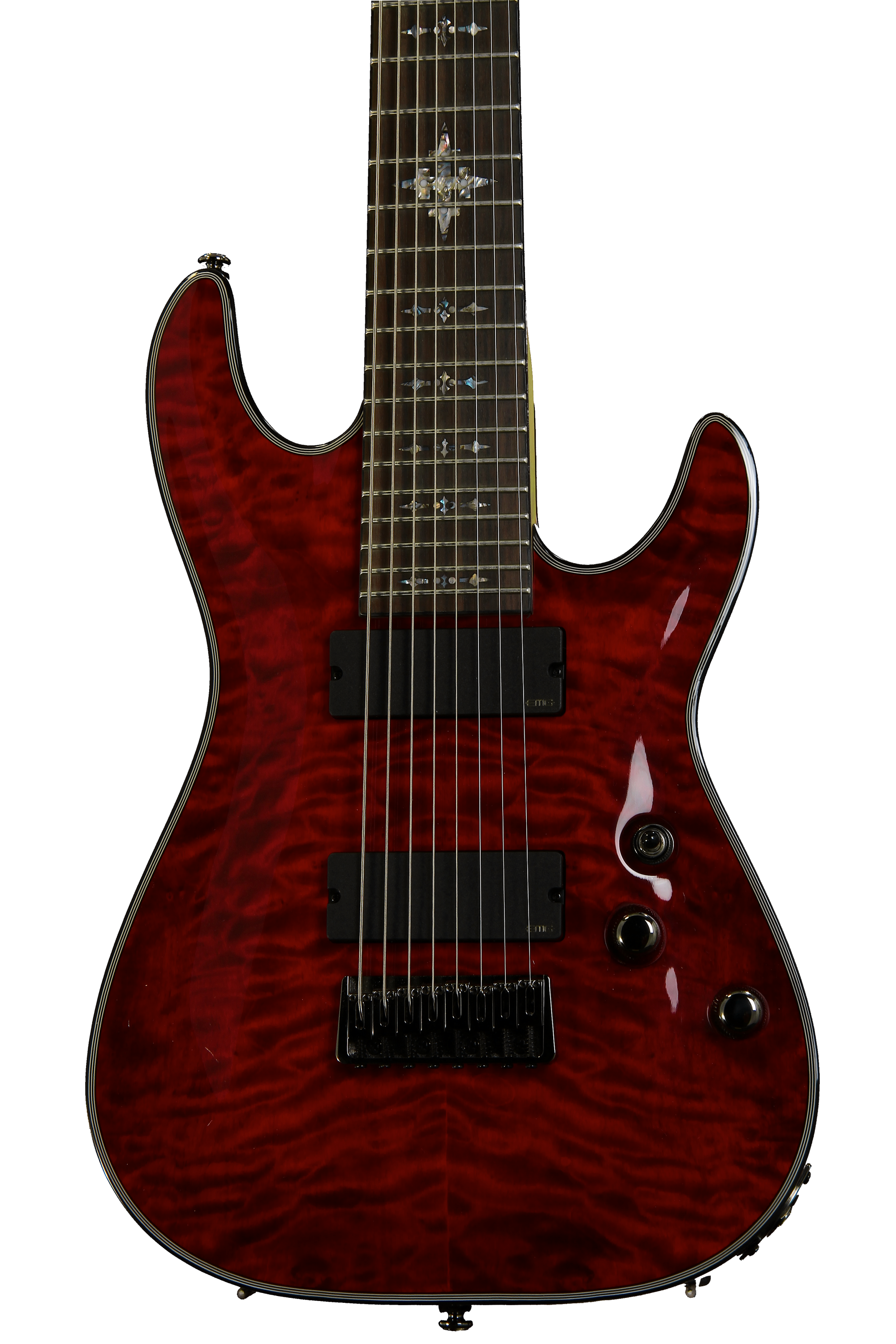 Schecter Damien Elite-8 - Crimson Red | Sweetwater