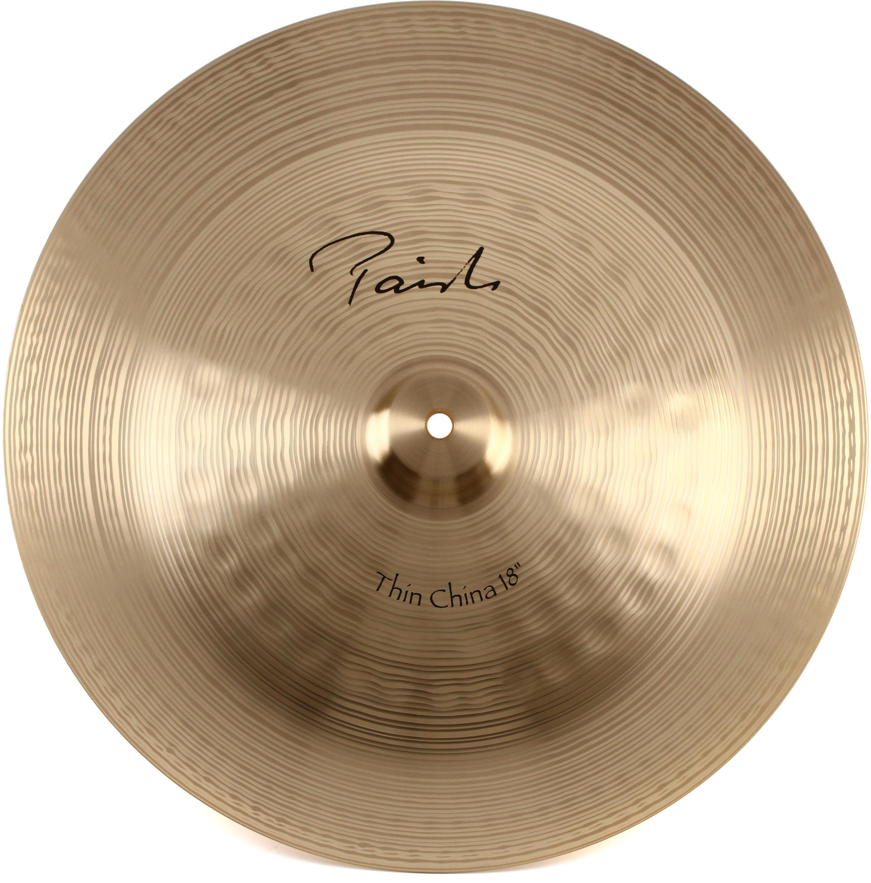 PAISTE Signature Thin China 18￥” チャイナシンバル 0-