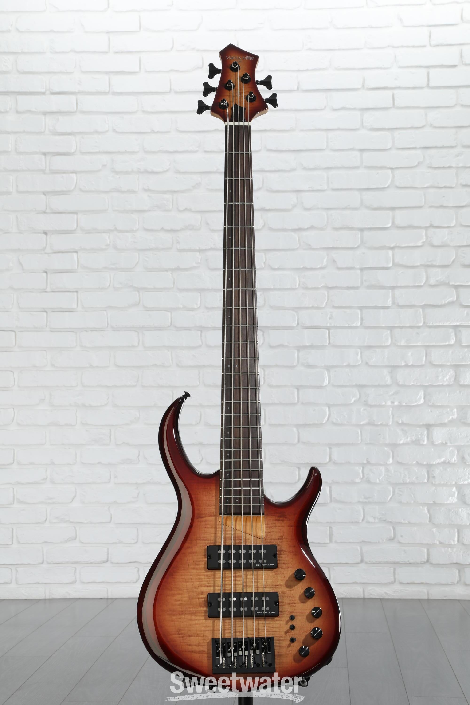 Sire Marcus Miller M7 Alder 5-string Bass Guitar - Brown Sunburst