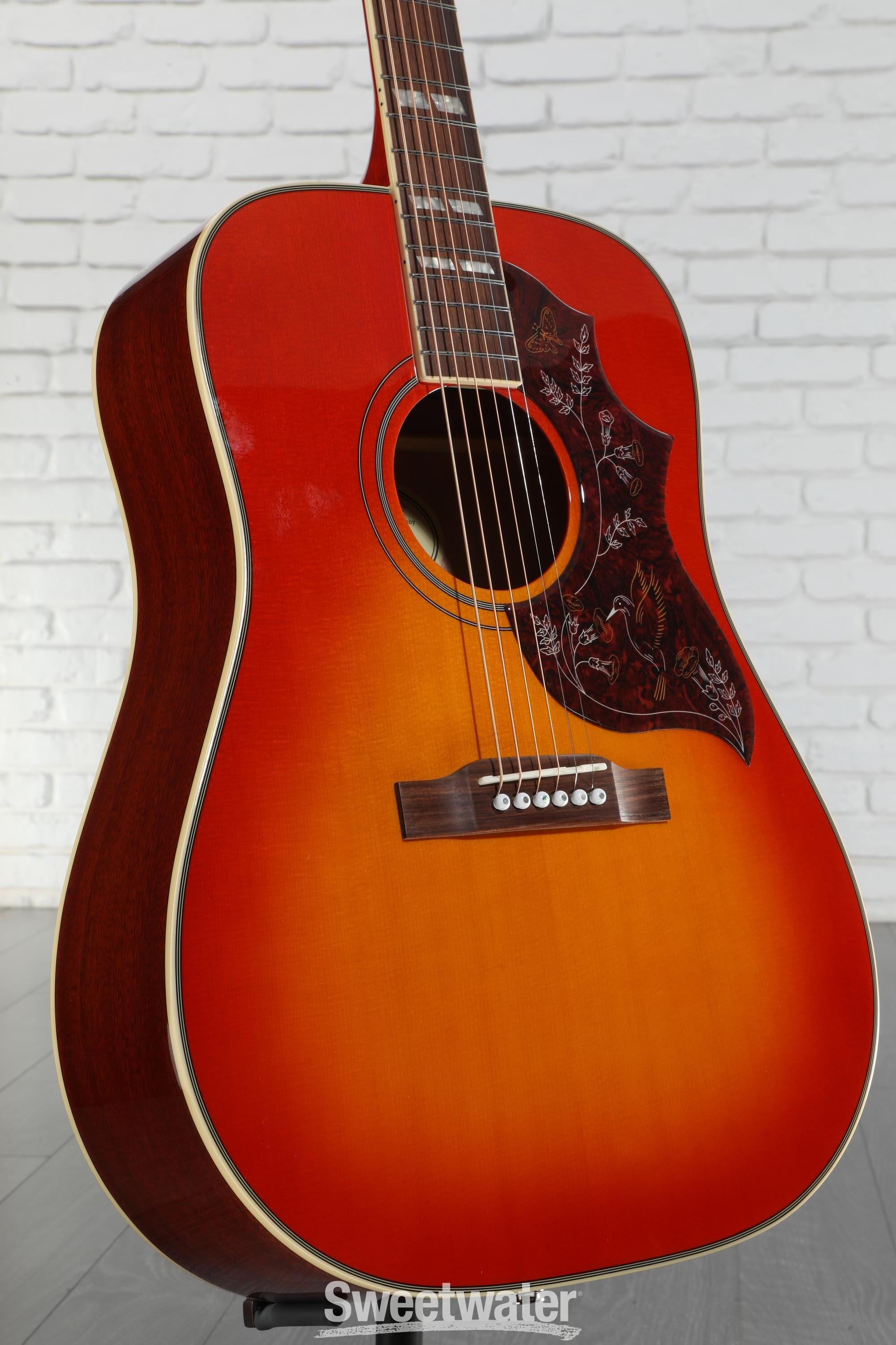 ギター Epiphone Hummingbird PRO Epiphone Hummingbird Studio Acoustic-Electric Guitar - Faded