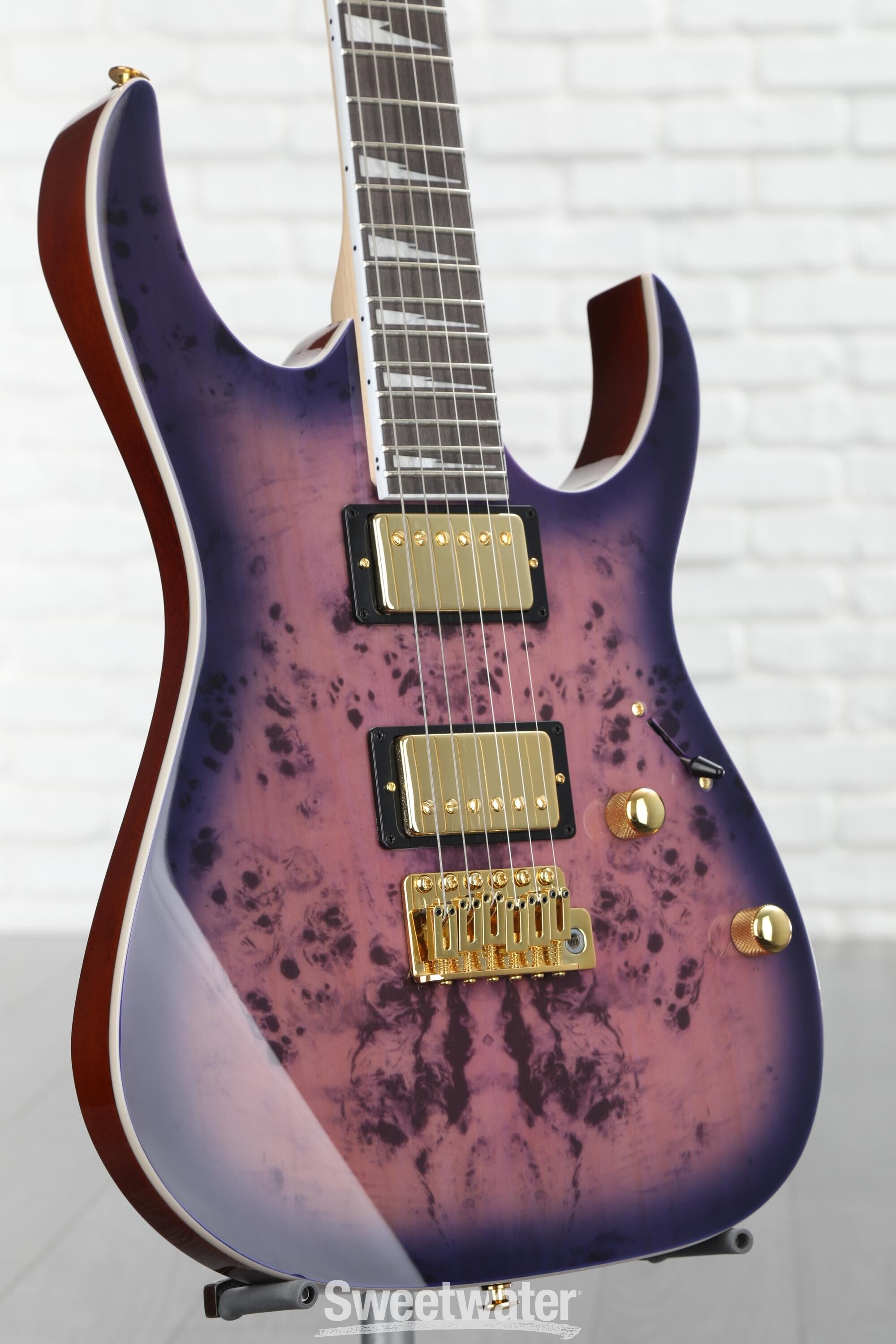 MEINL カホン Lilac Purple Fade Ibanez GIO GRG220PA Electric Guitar - Royal Purple Burst