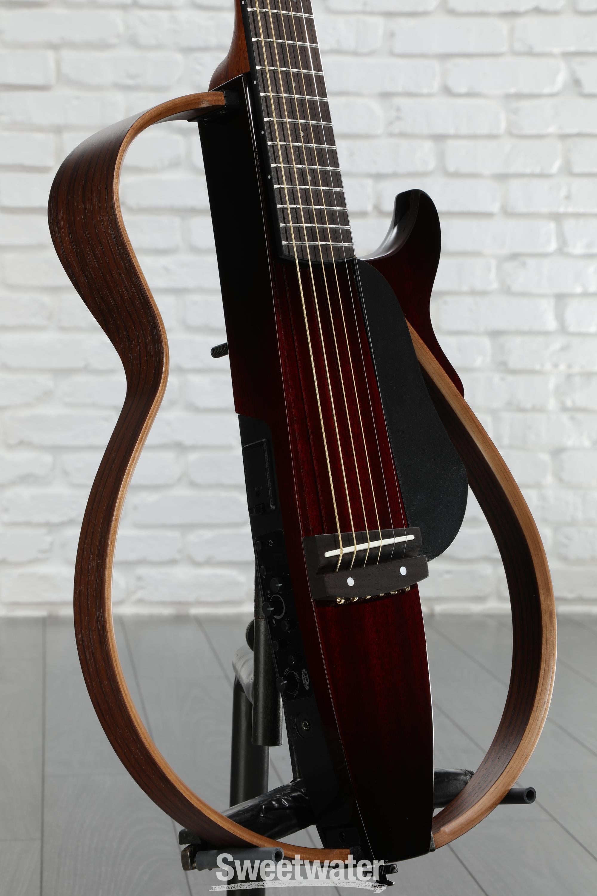 Yamaha サイレントギターSLG200Stbs SLG200S SILENT Steel-String Guitar - Yamaha USA