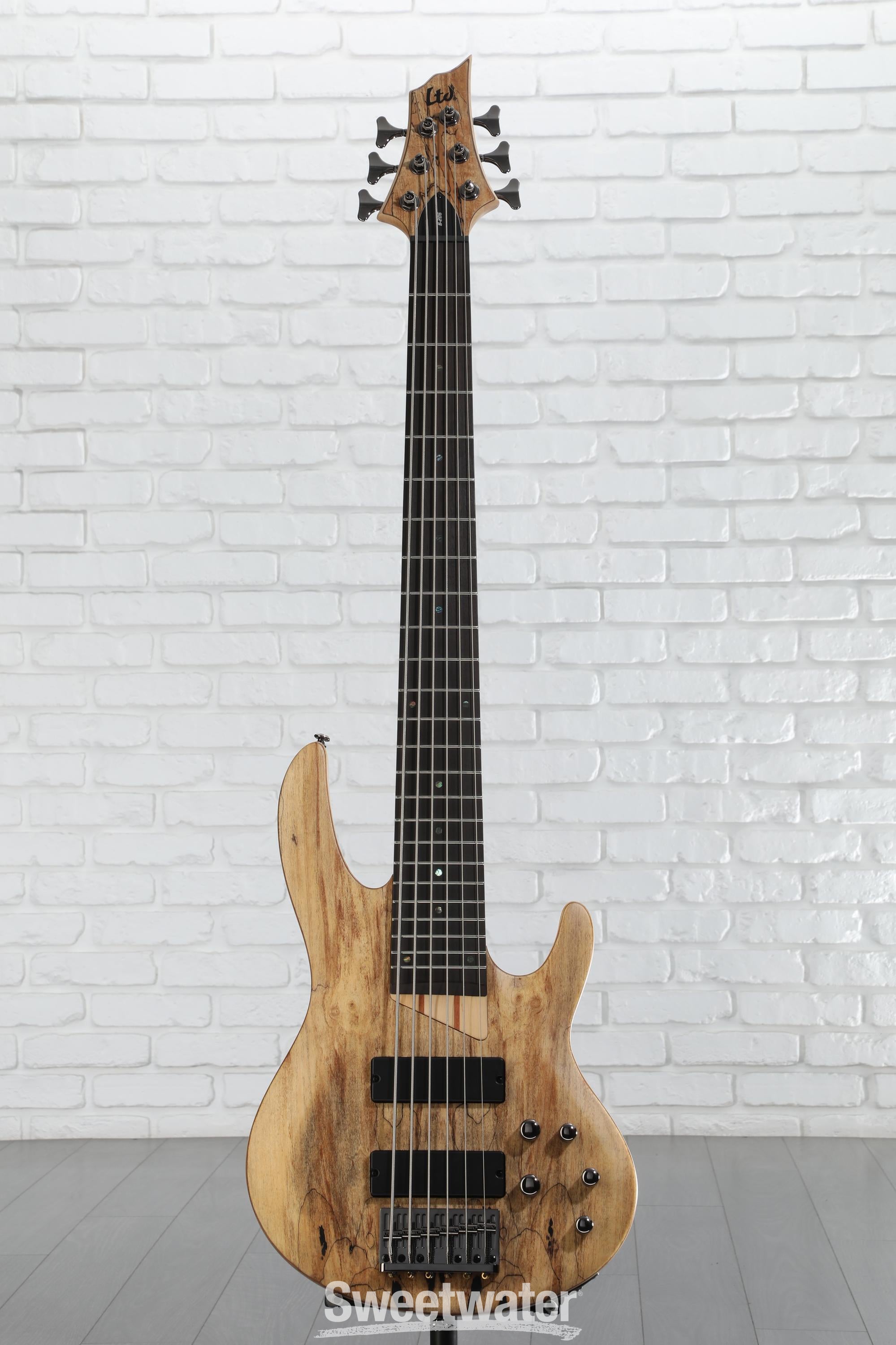 ESP LTD B-206SM Bass Guitar - Natural Satin | Sweetwater