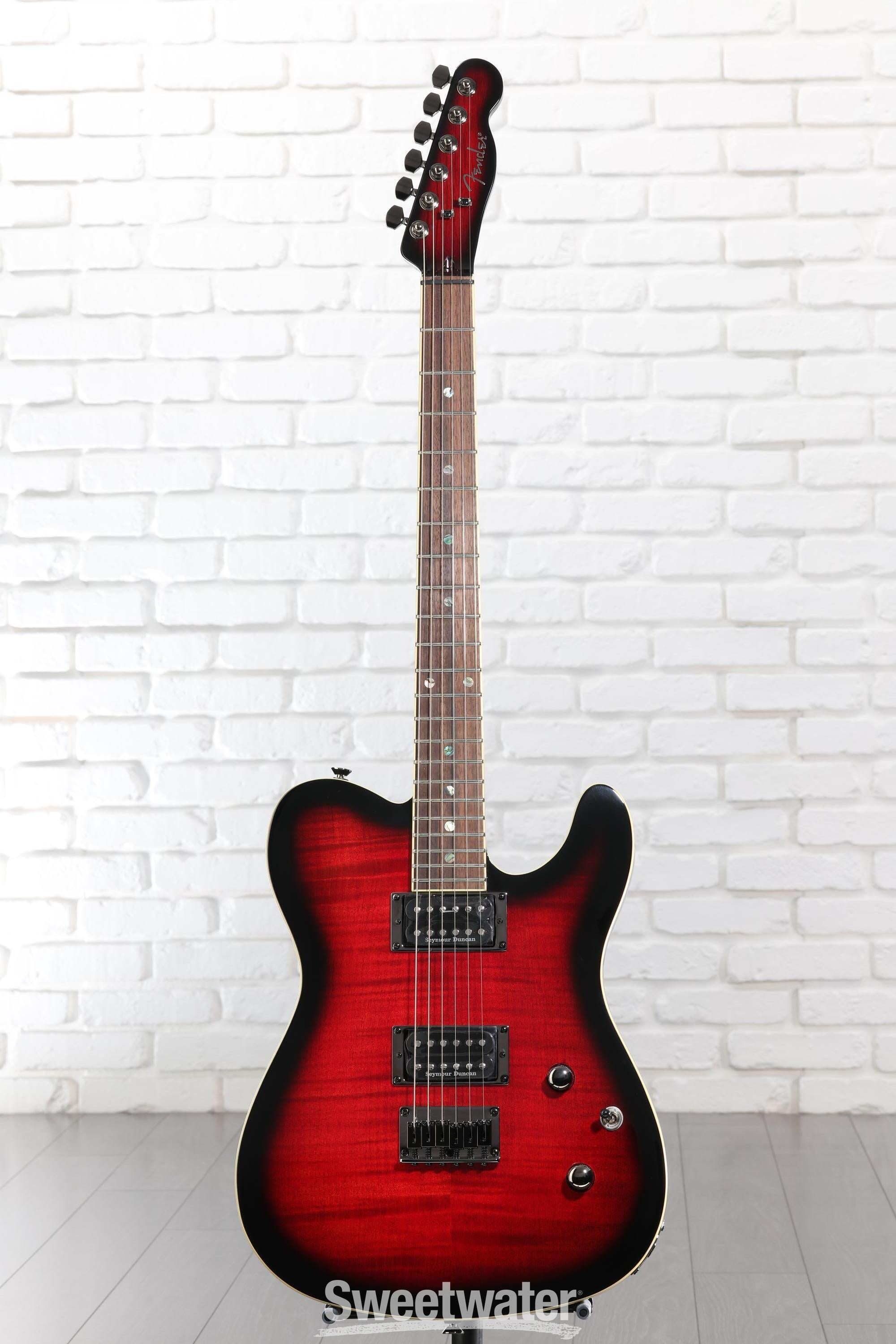 Fender Special Edition Custom Telecaster FMT HH - Black Cherry