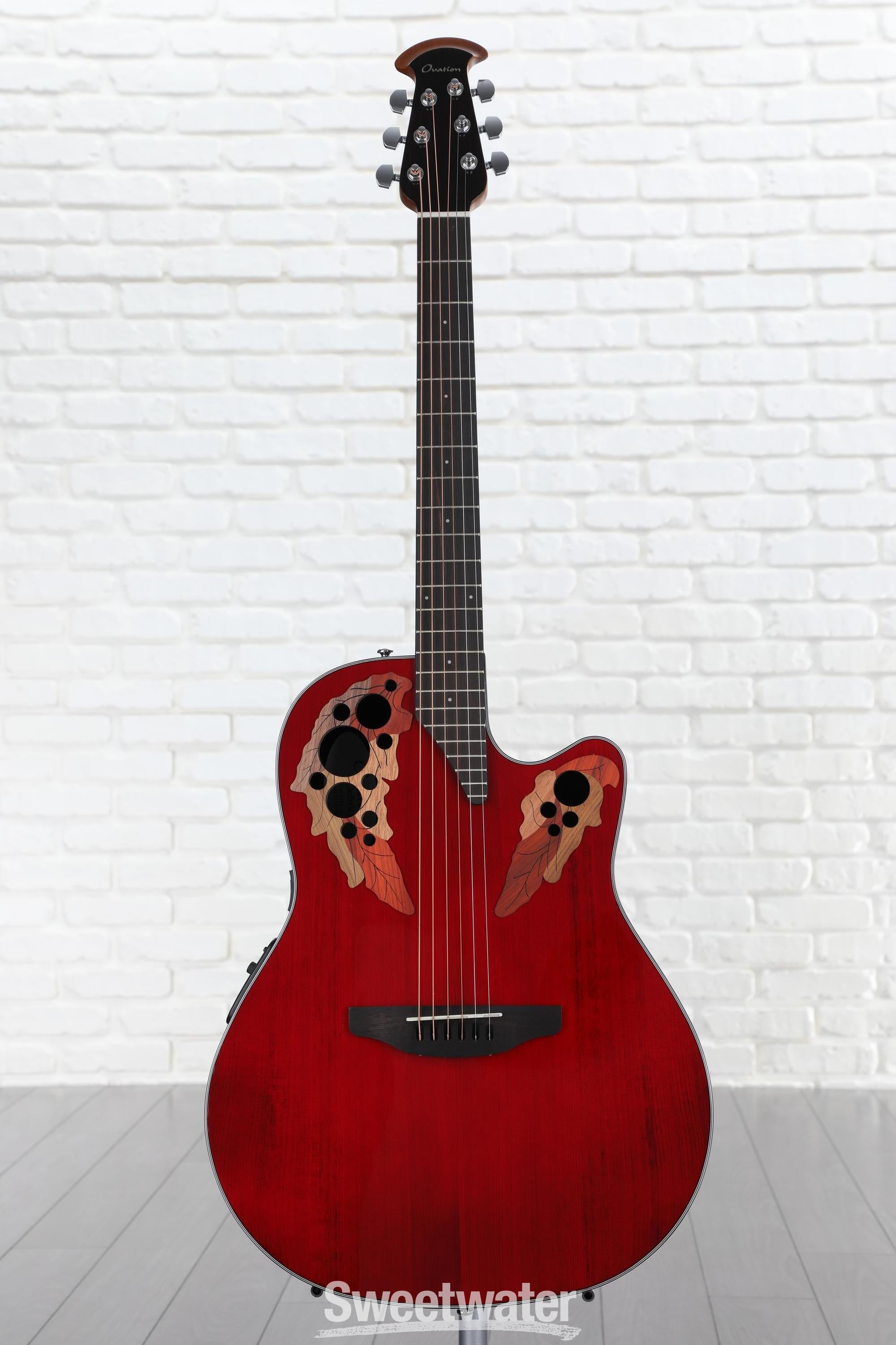 Ovation Elite Celebrity - Ruby Red