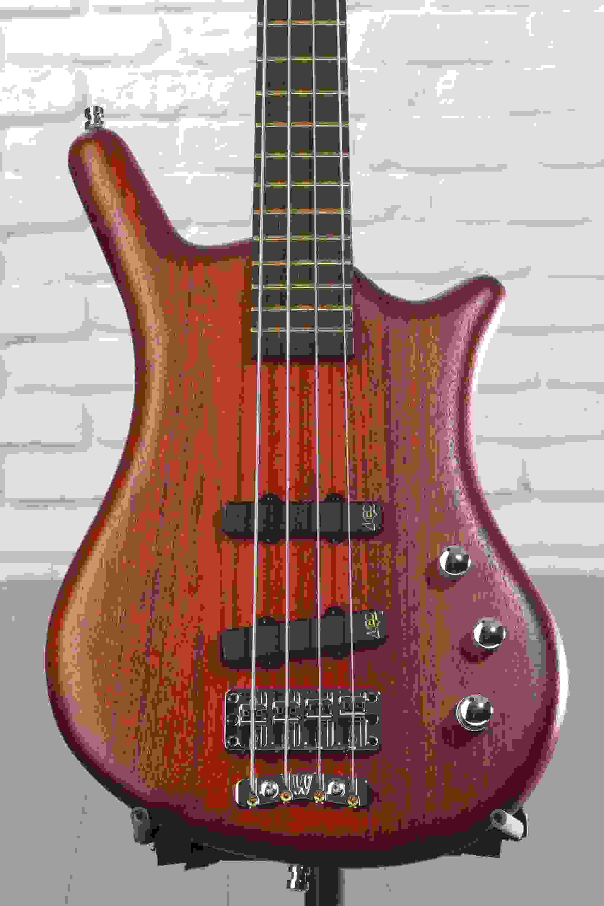Warwick Pro Series Thumb BO 4-string Bass - Burgundy Red Transparent Satin