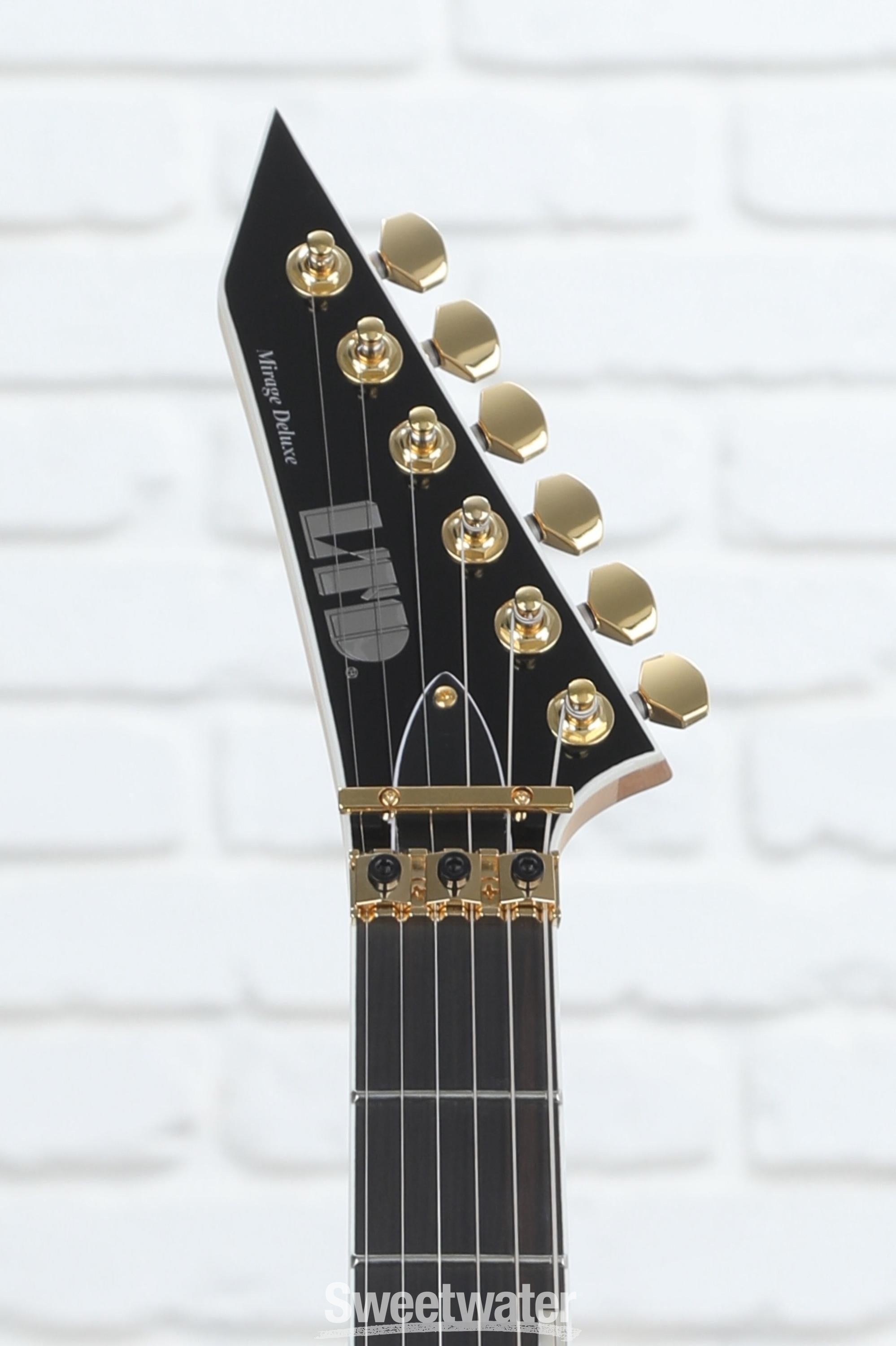 ESP LTD Mirage Deluxe '87 Electric Guitar Snow White