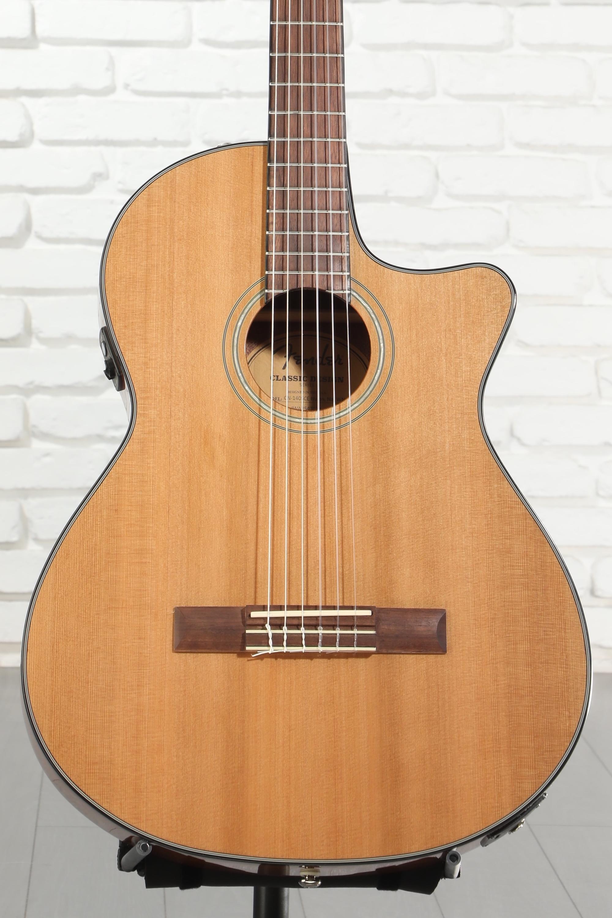 Fender CN-140SCE - Natural | Sweetwater