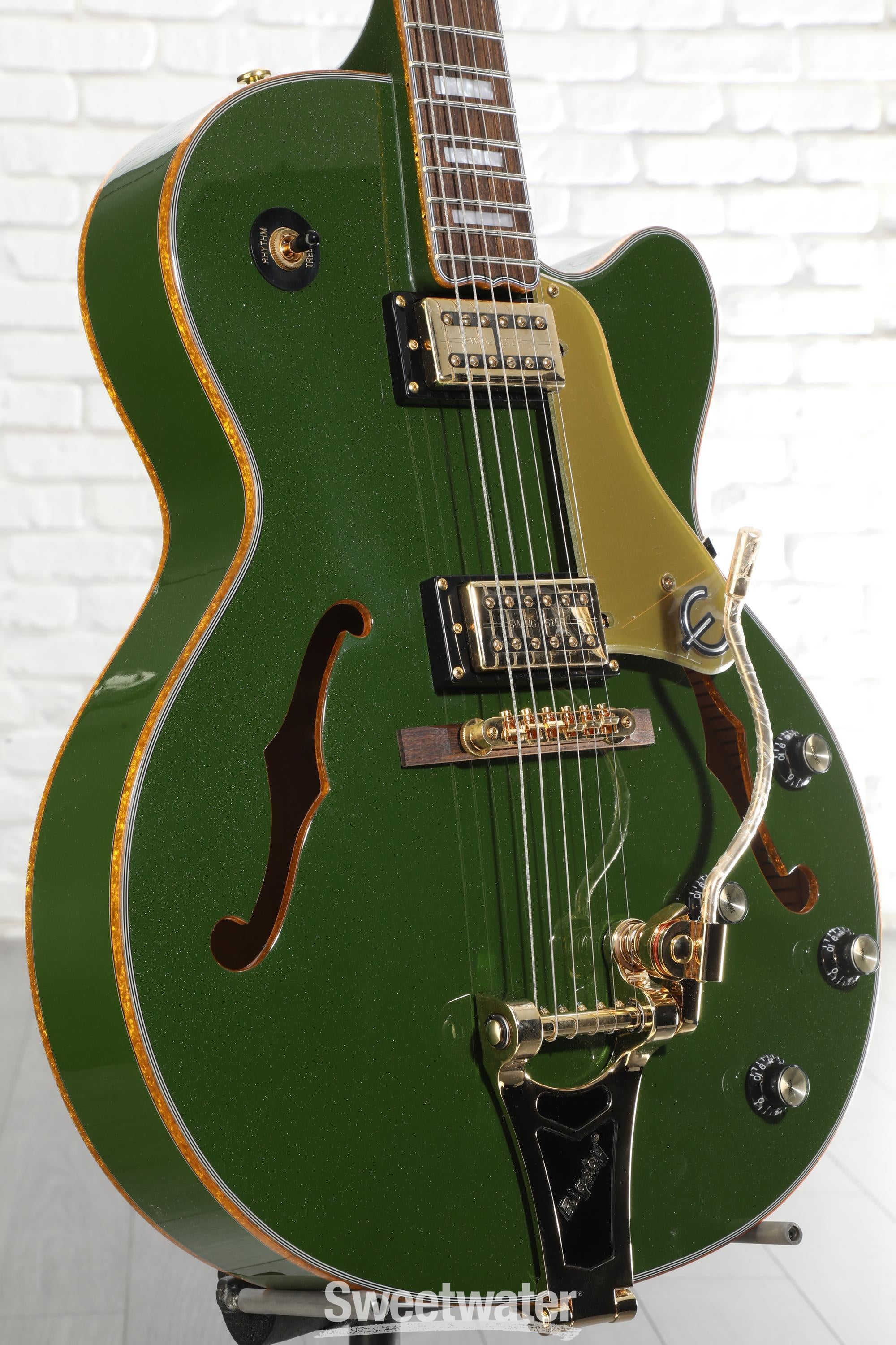Epiphone Emperor Swingster Hollowbody - Forest Green Metallic