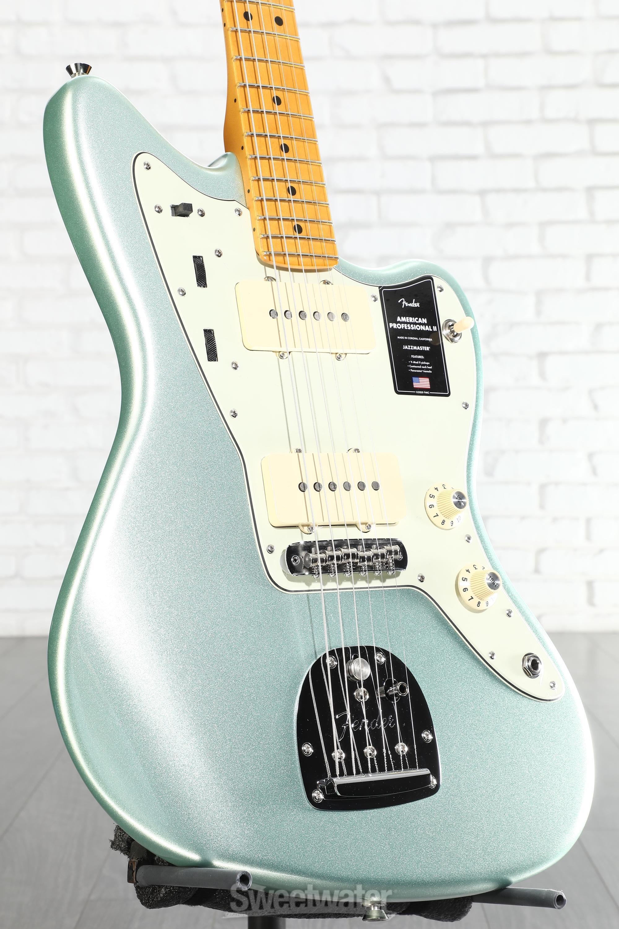 Fender American Professional II Jazzmaster - Mystic Surf Green
