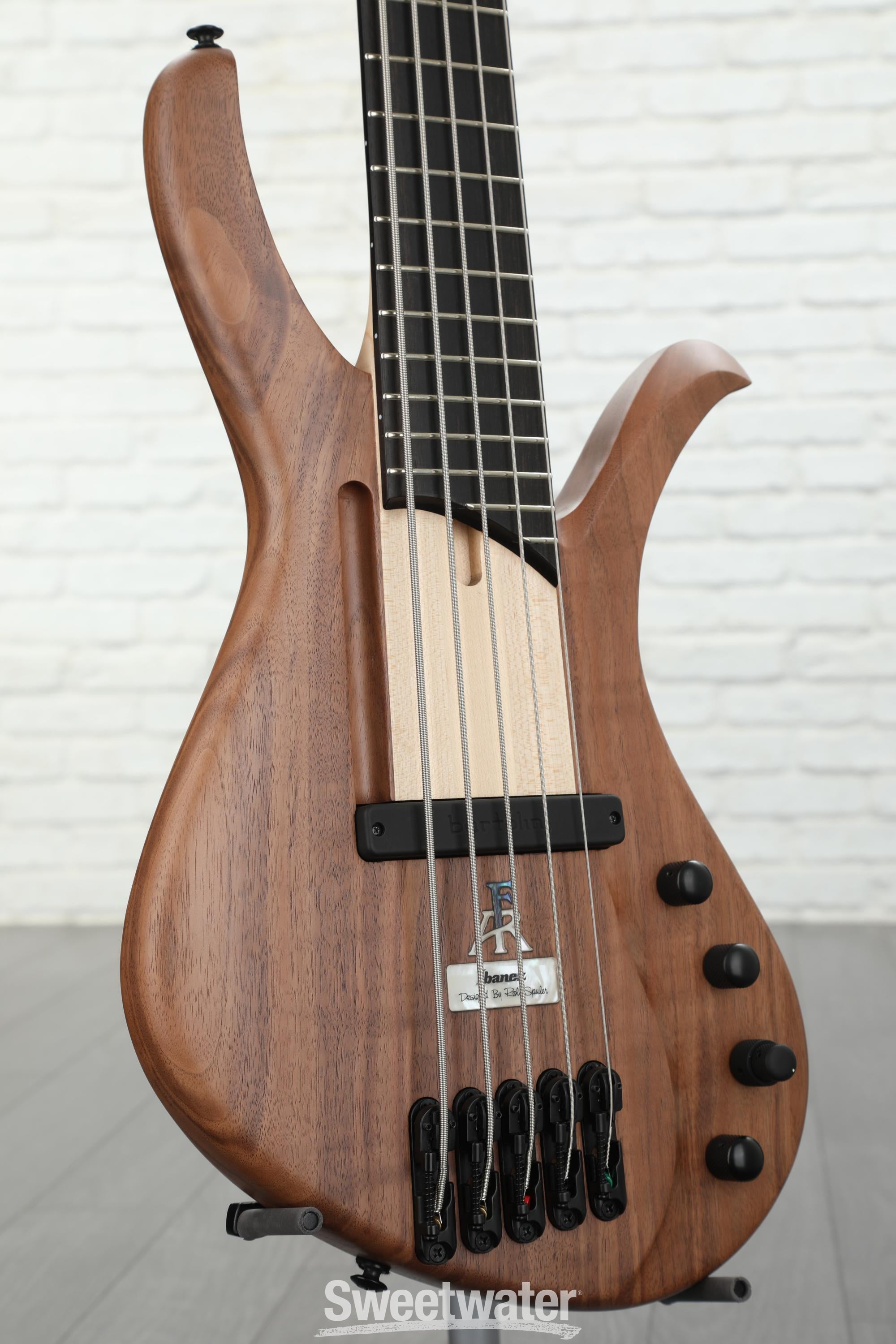 Ibanez Premium AFR5WAP Bass Guitar - Natural Flat