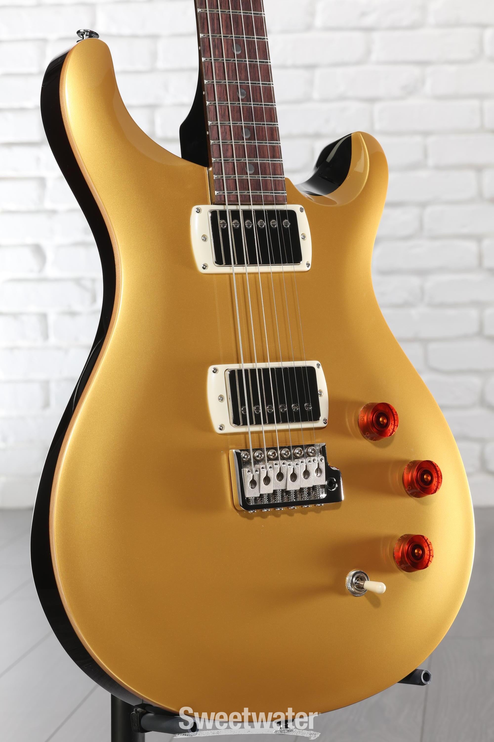 PRS SE DGT David Grissom Solidbody Electric Guitar - Gold Top