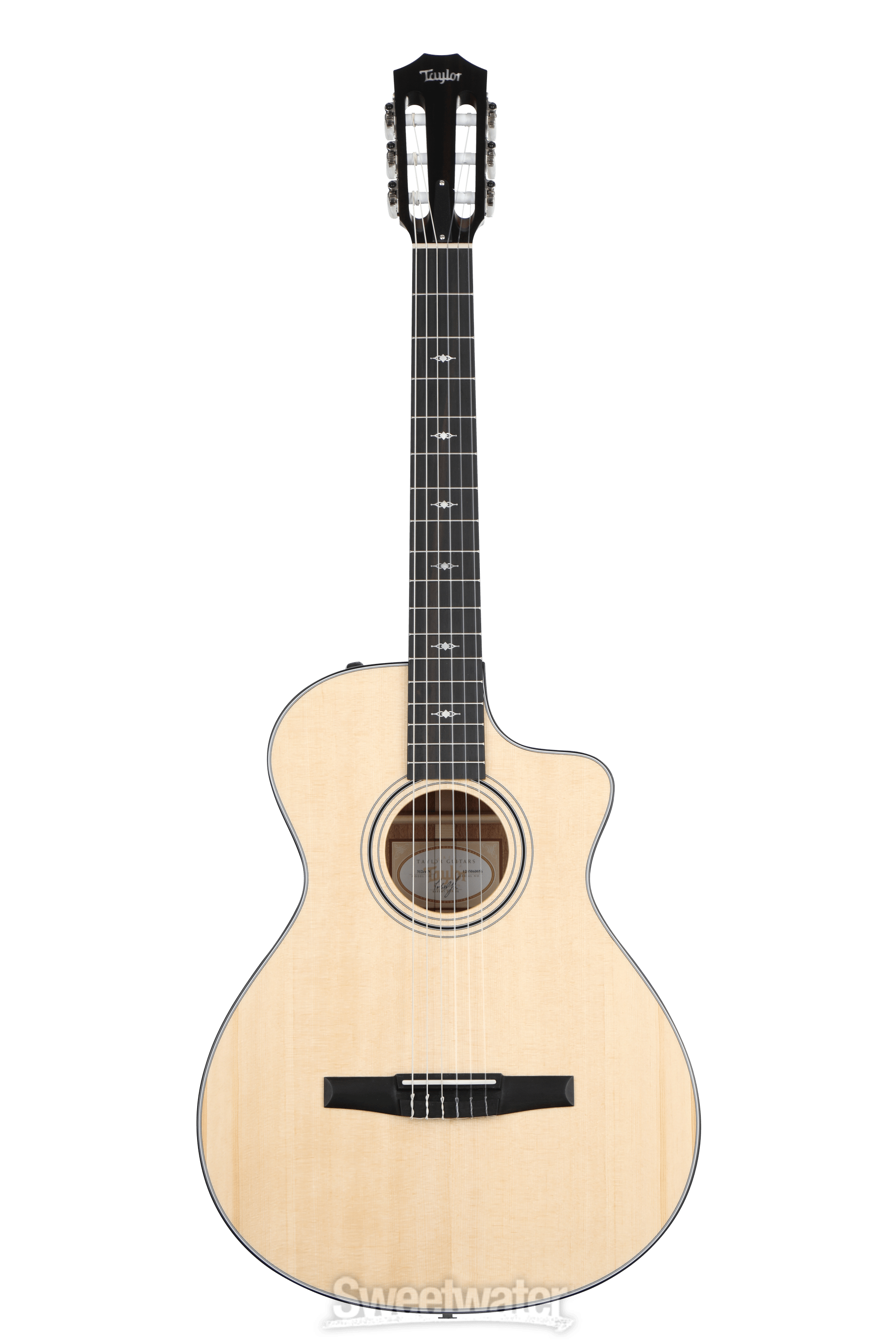 Taylor 312ce-N Nylon Acoustic-electric Guitar - Natural Sitka