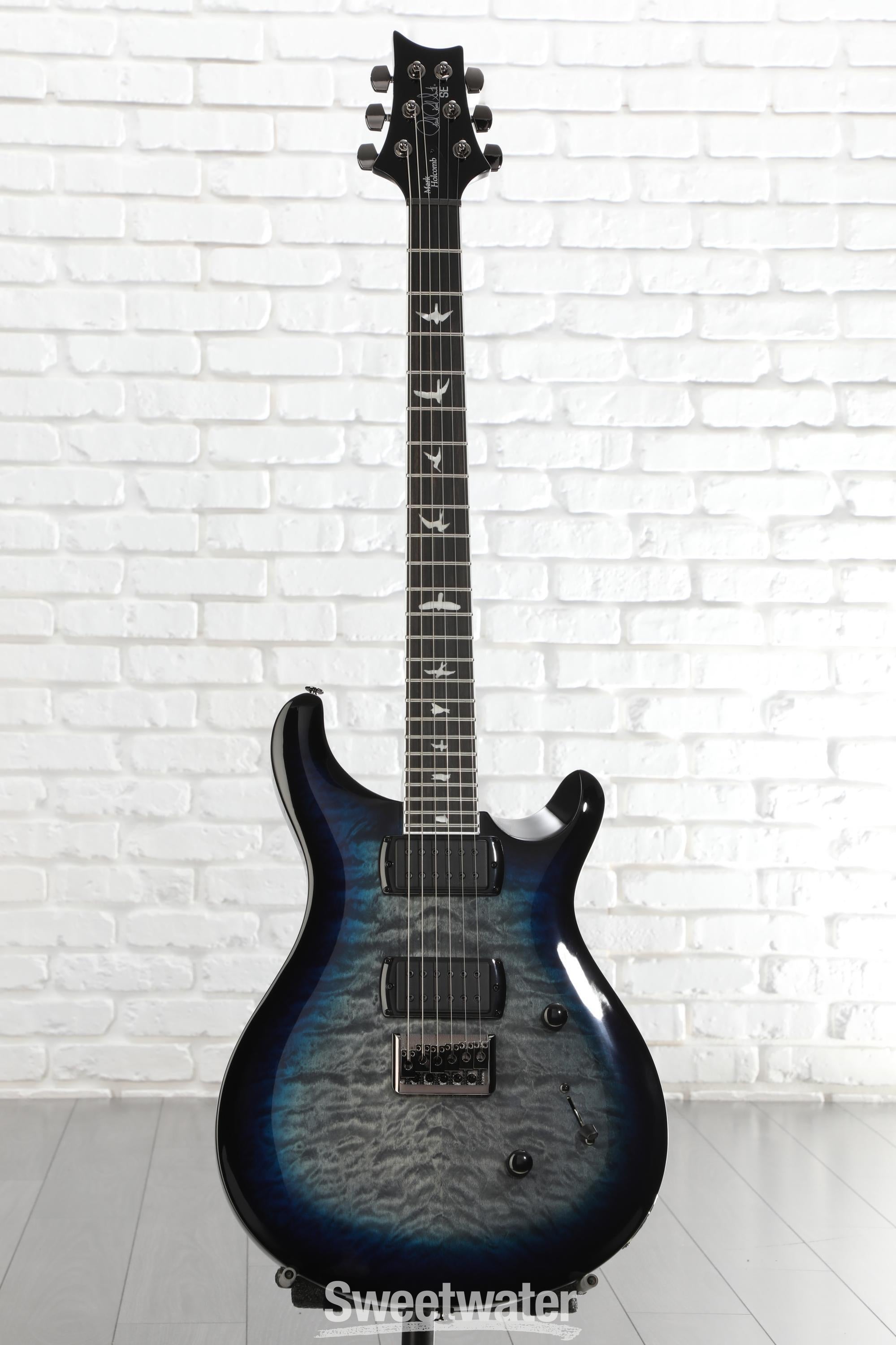 PRS SE Mark Holcomb Signature Electric Guitar - Holcomb Blue Burst