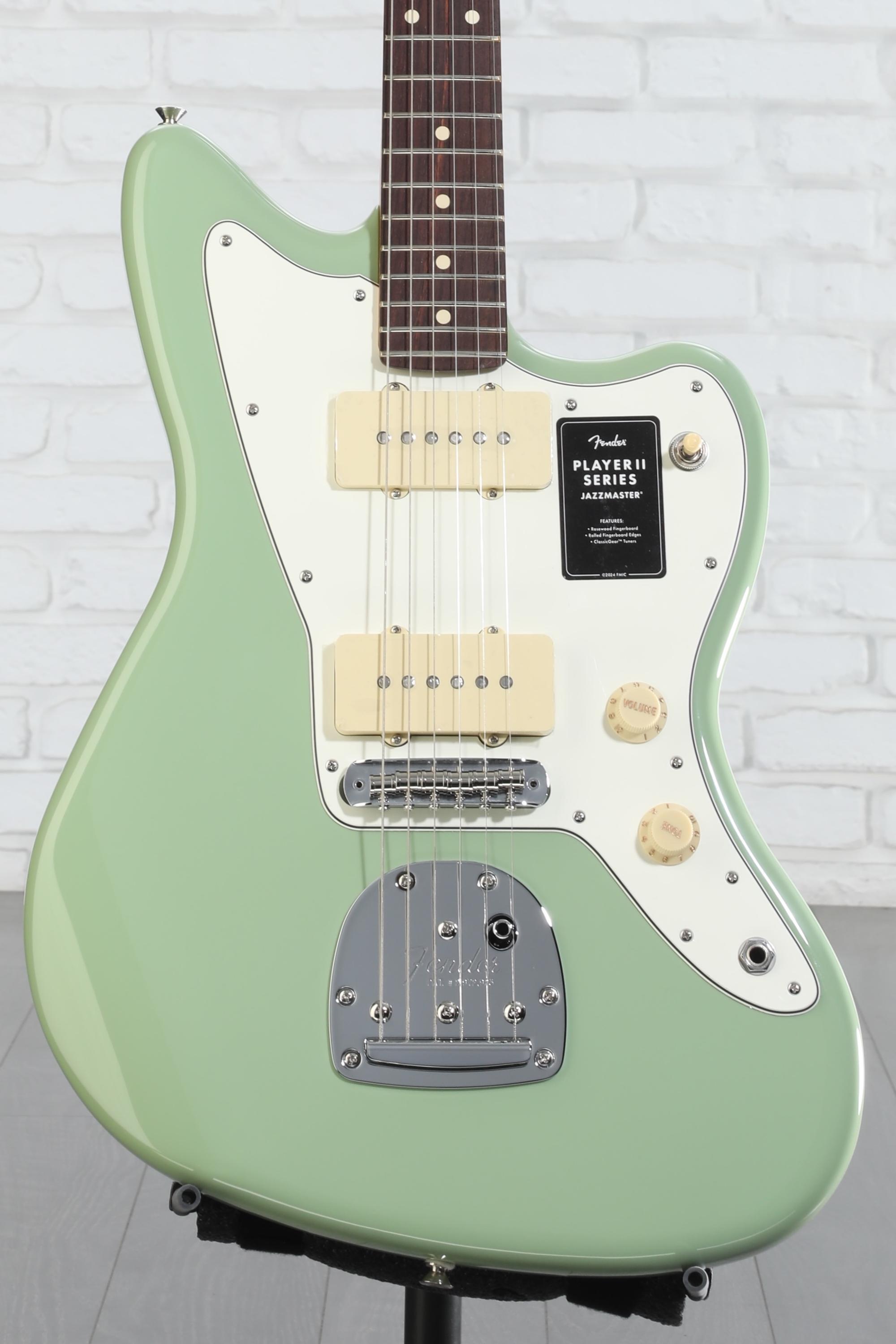 Fender Player II Jazzmaster Electric Guitar - Birch Green | Sweetwater