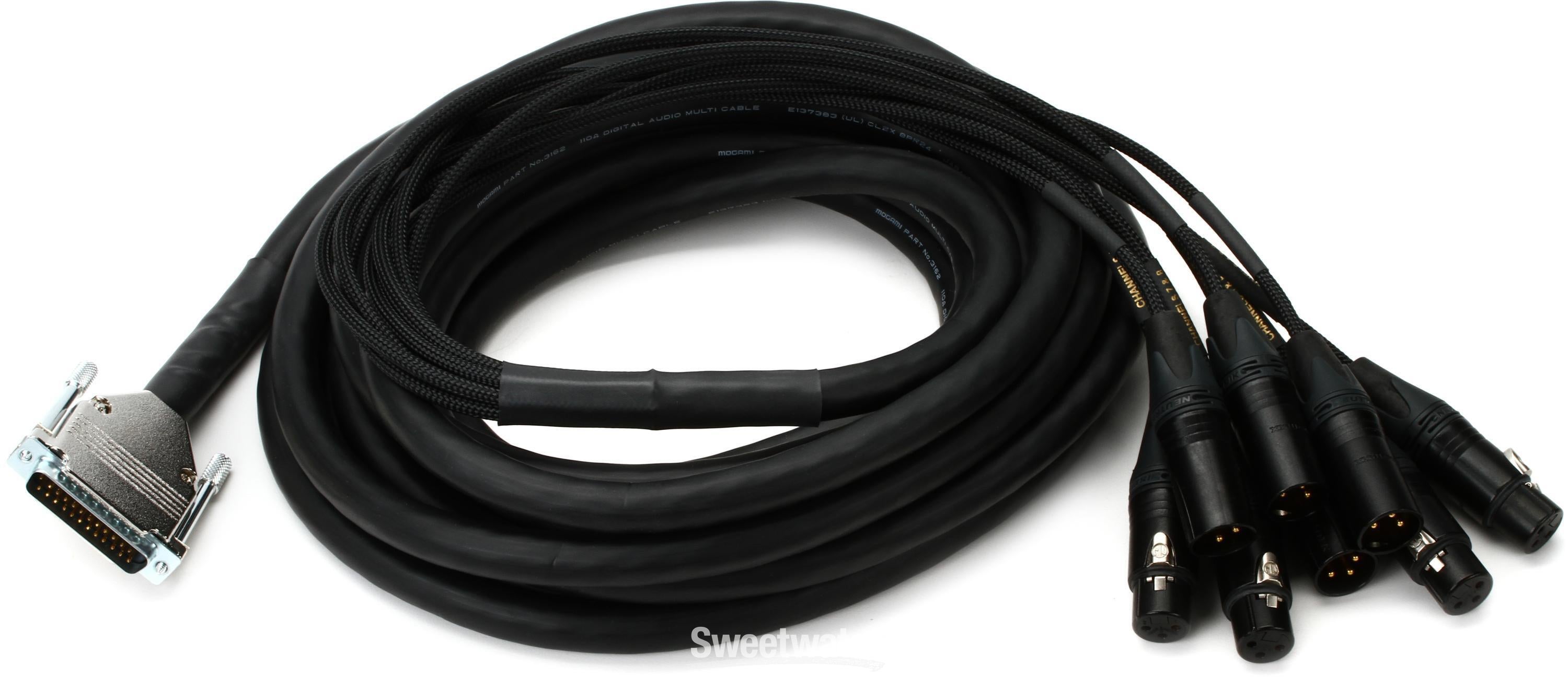 Mogami Gold AES TD DB25-XLR 8-channel Digital Interface Cable - 20