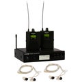 Photo of Shure PSM300 Twin Pack Pro P3TRA215TWP Wireless In-ear Monitor System - H20 Band