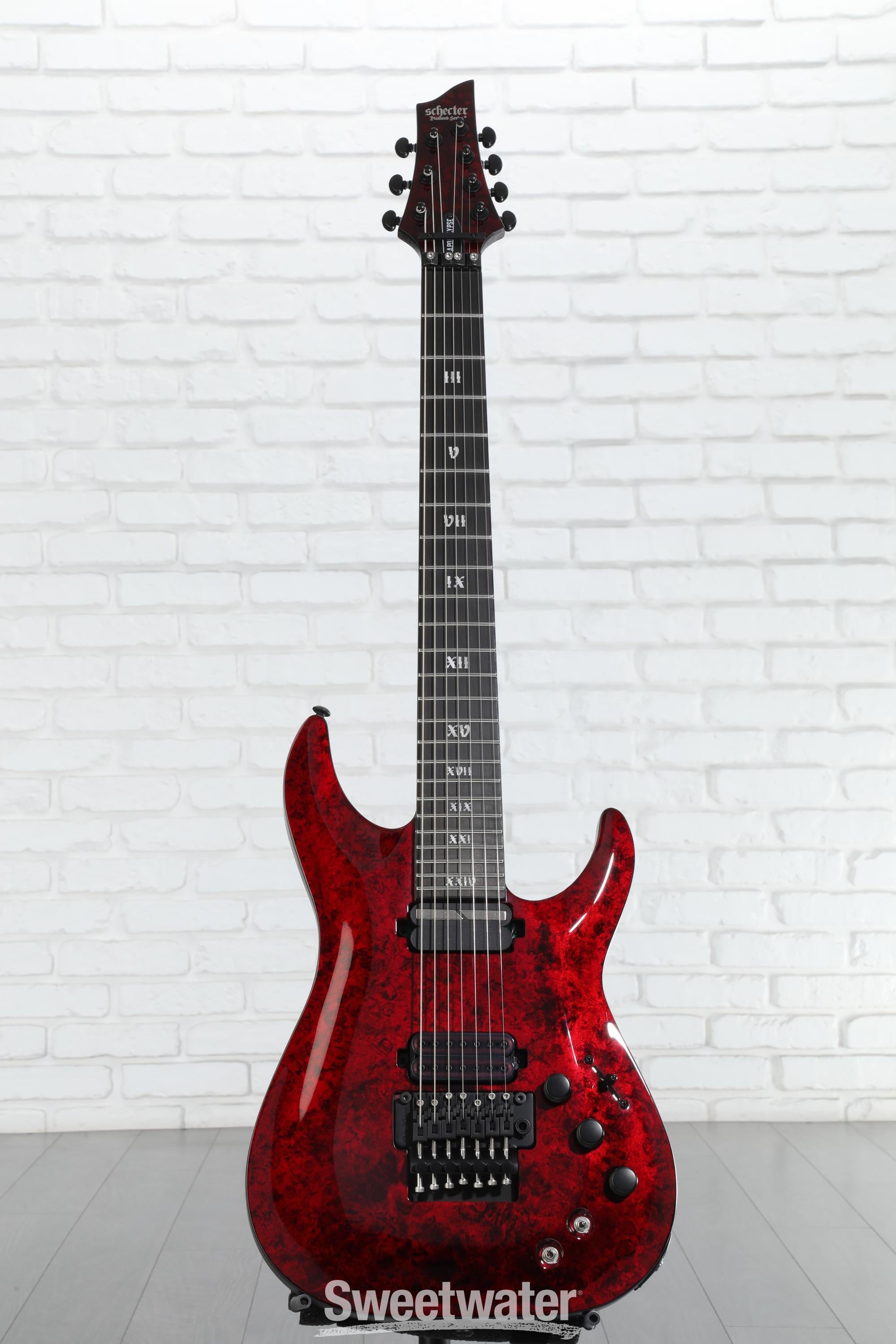 Schecter C-7 FR-S Apocalypse Electric Guitar - Red Reign