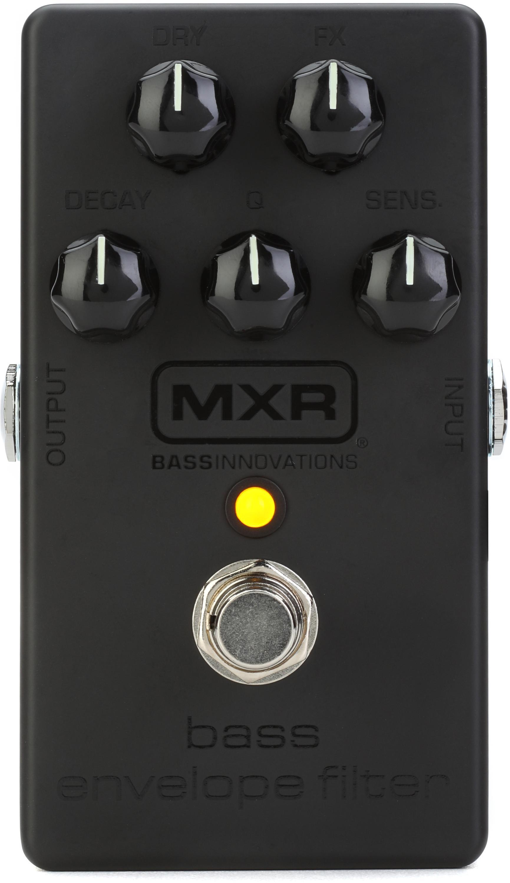 Bundled Item: MXR M82 Bass Envelope Filter Pedal - Blackout Series