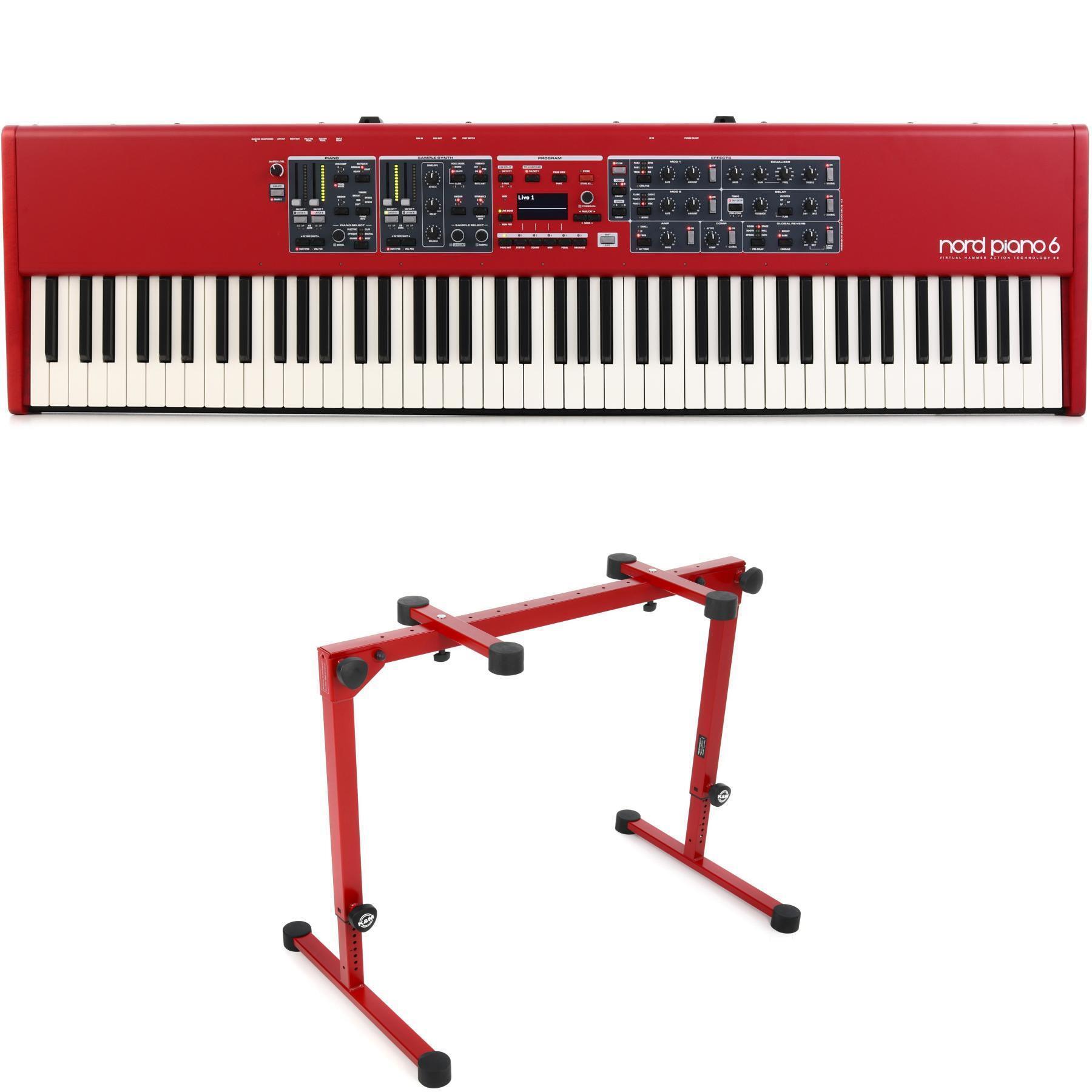 Photo of Nord Piano 6 88-key Stage Piano with Omega Pro Keyboard Stand